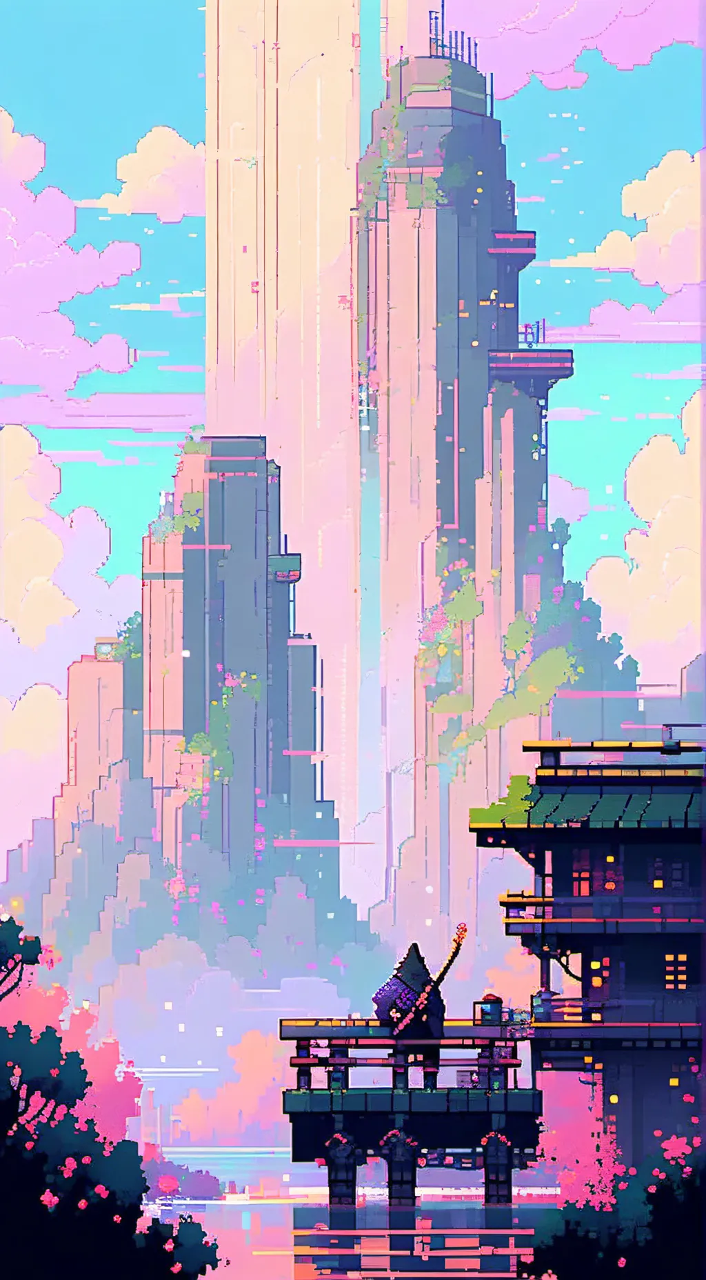 ai character: shrimpo  background