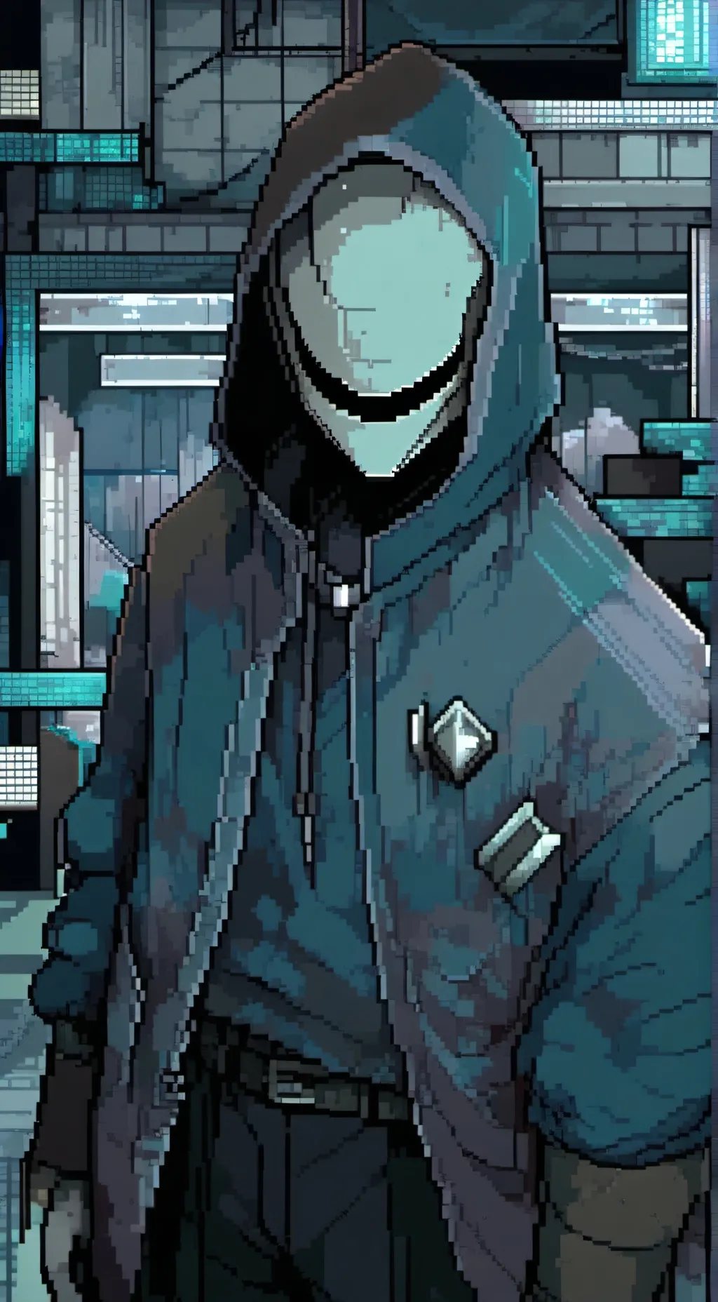 ai character: Faceless boyfriend background