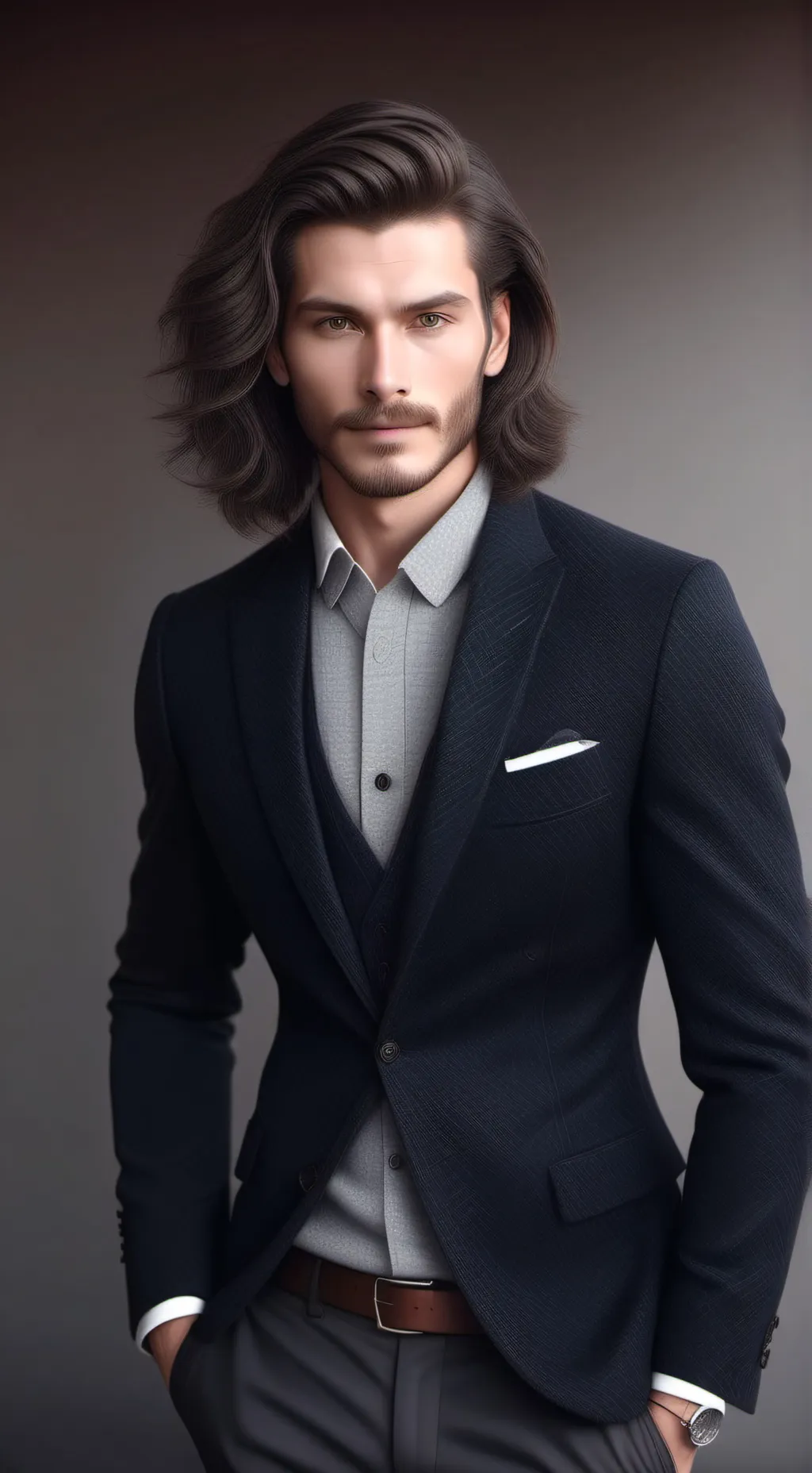 ai character: Genuine background