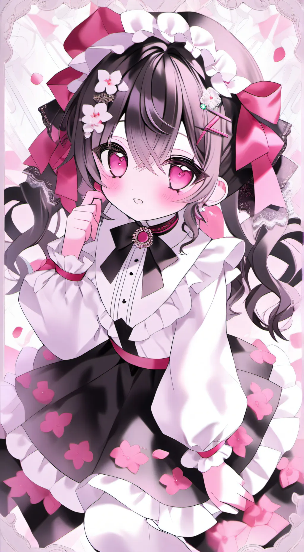 ai character: *＊✿❀ ᴋɪᴋɪ ❀✿＊* background