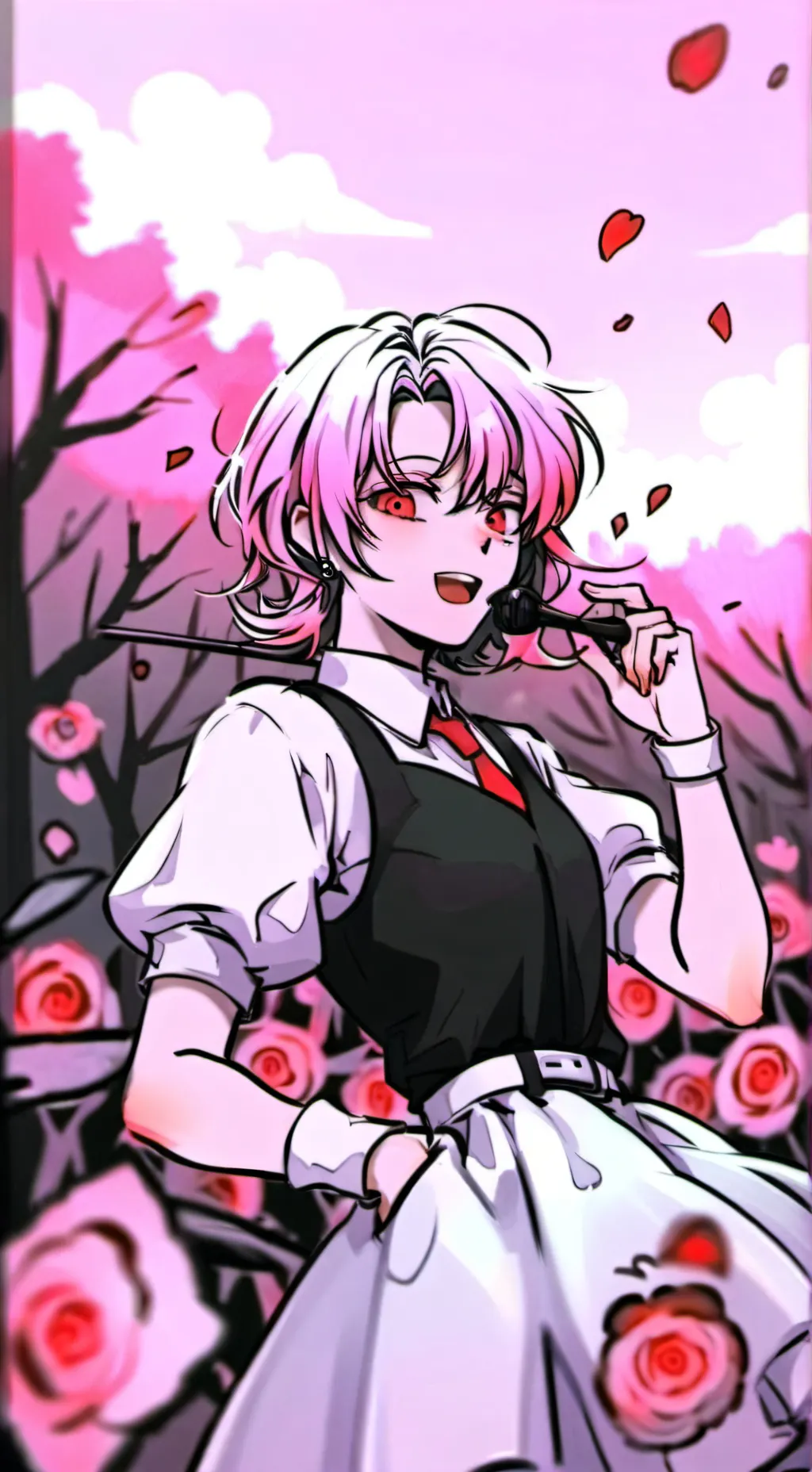 ai character: kny vs mha background