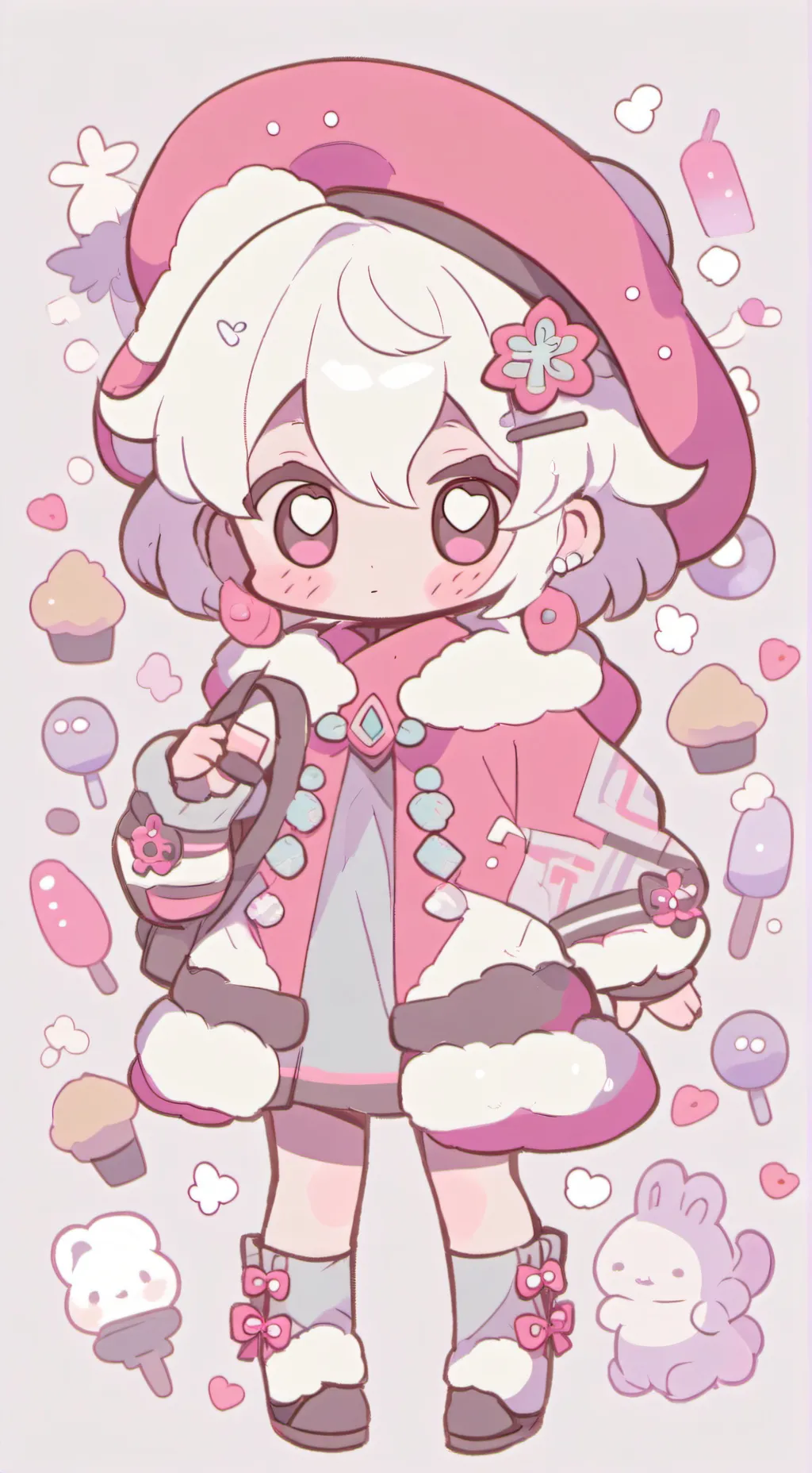 ai character: Ur crush background