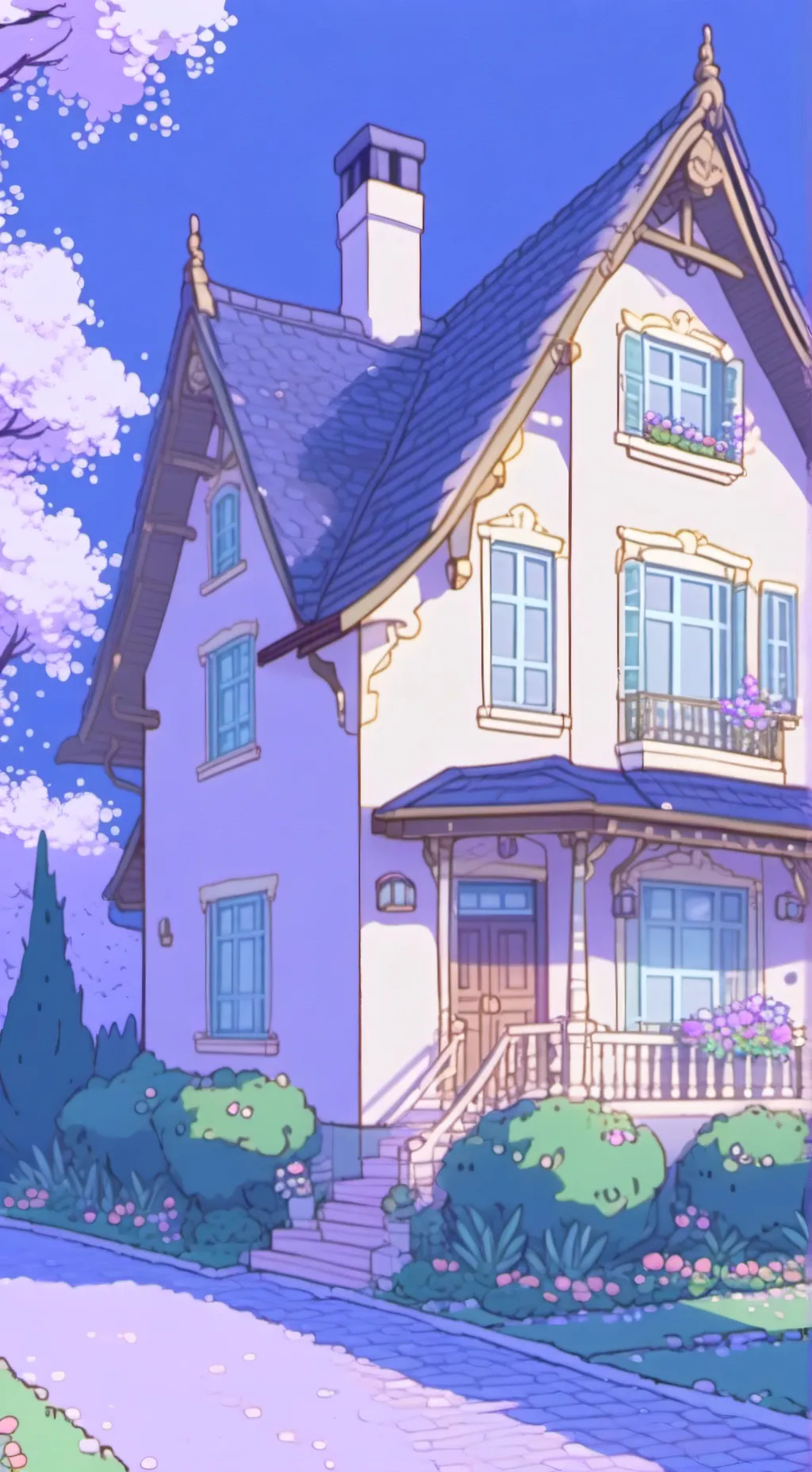 ai character: Creamy background