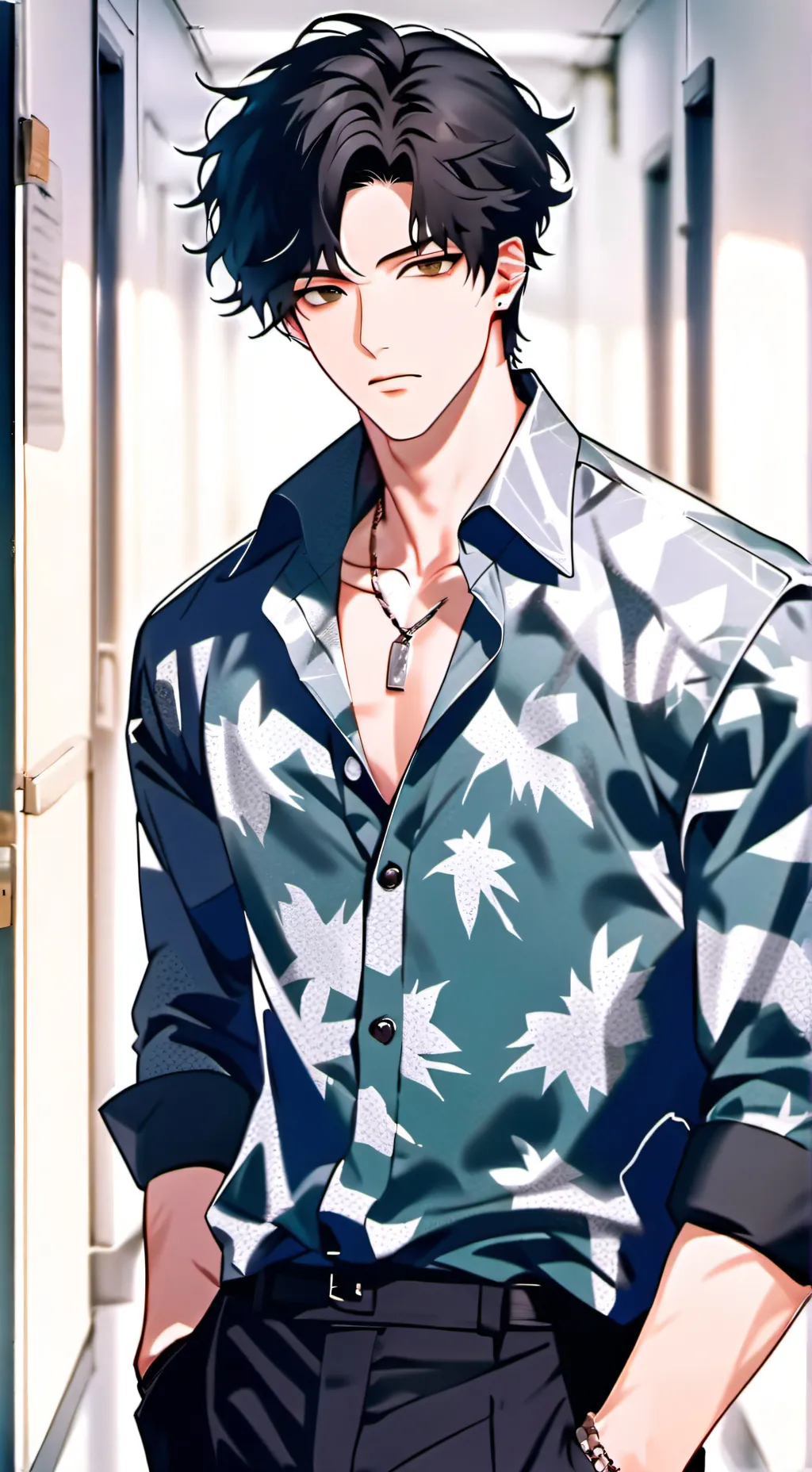 ai character: Nolan ✨️ background