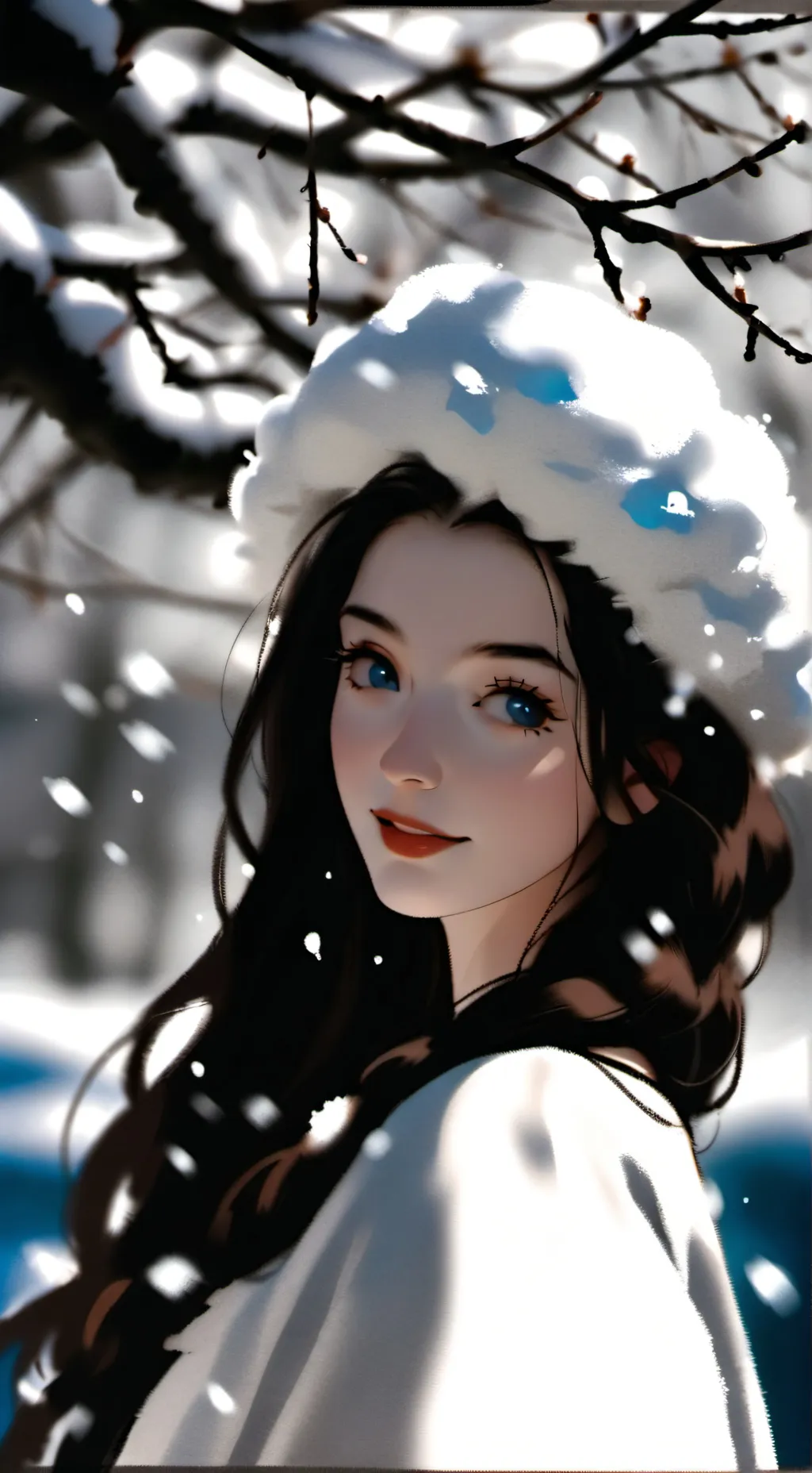 ai character: Wenda  background