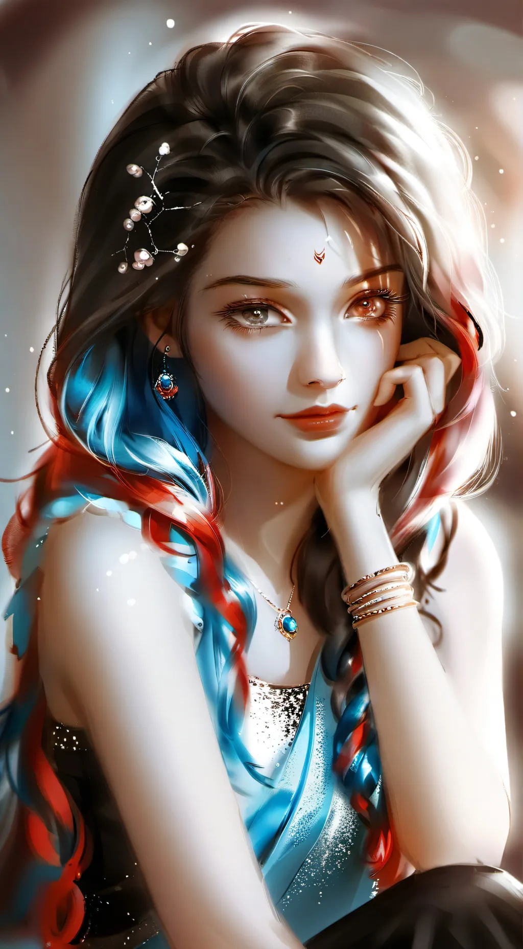 ai character: Ashley background