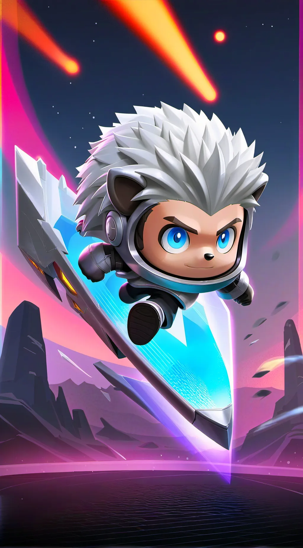 ai character: Sliver background