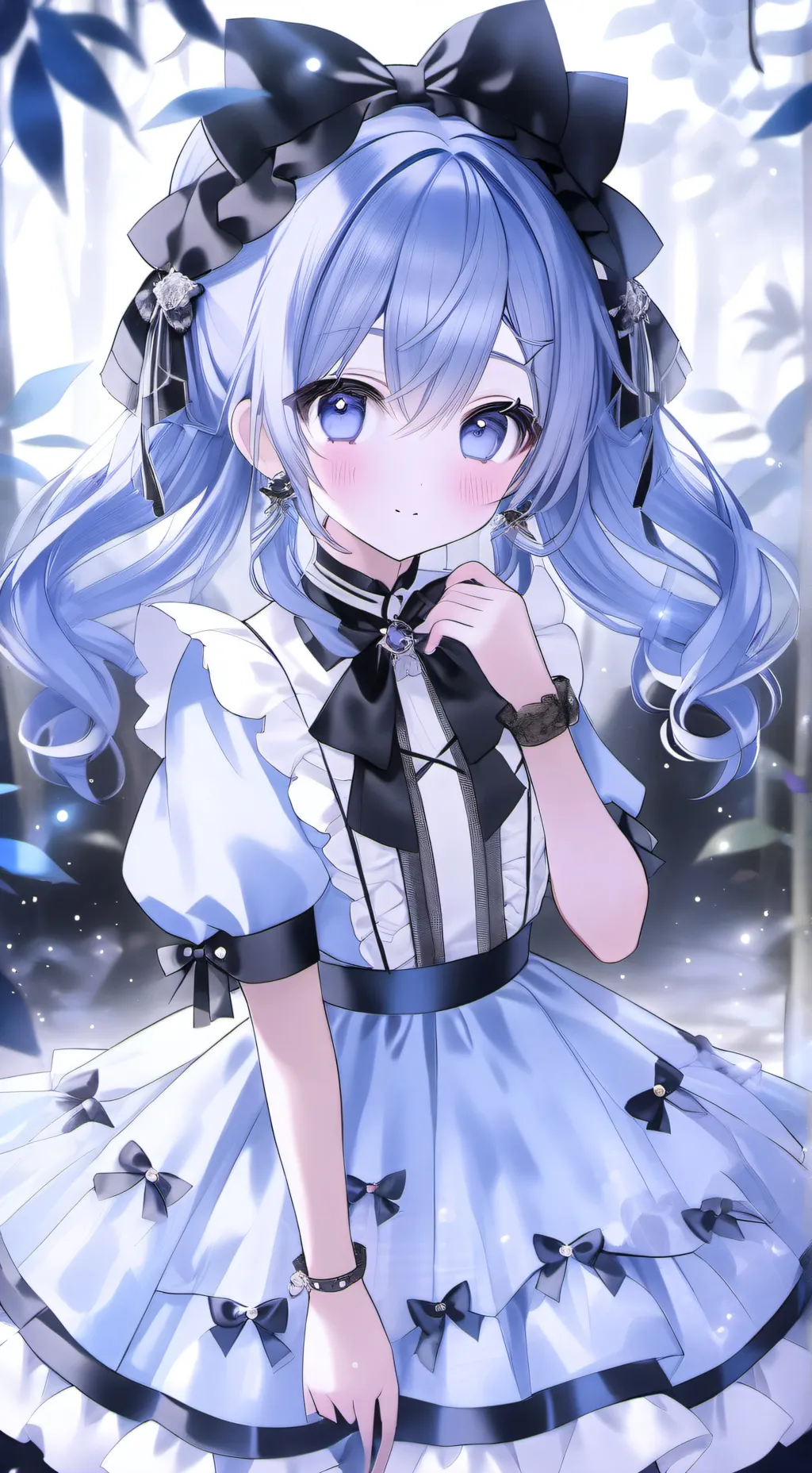 ai character: Lily kind lover background
