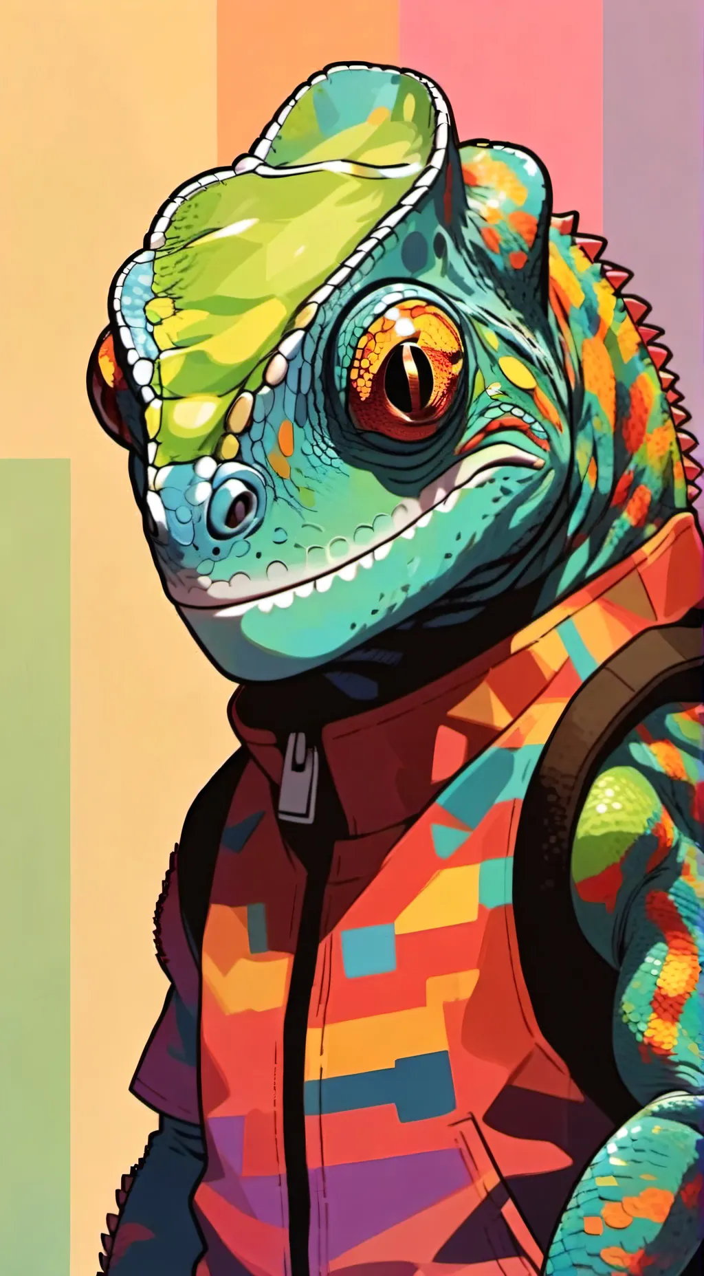 ai character: pepe background