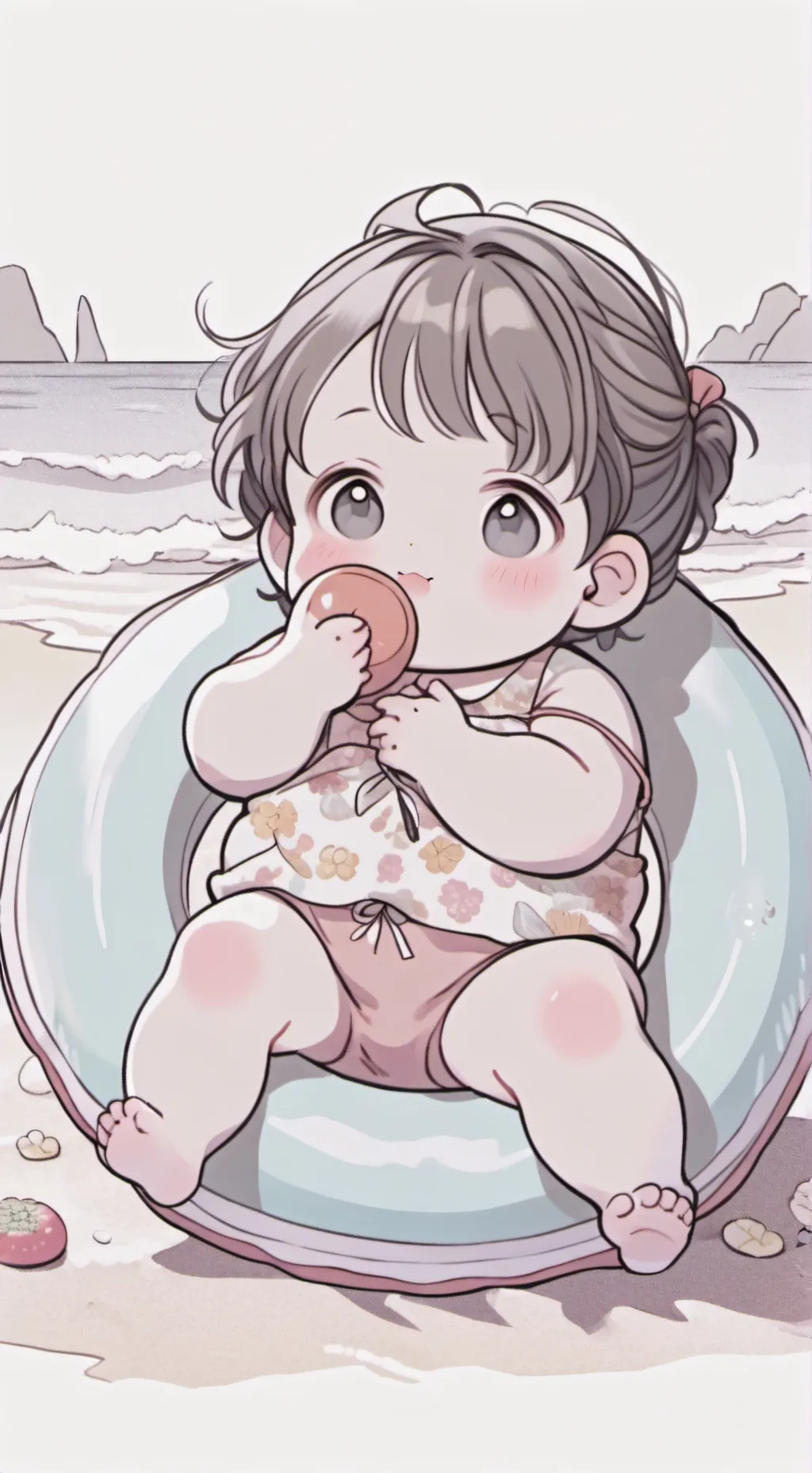 ai character: Baby daughter background