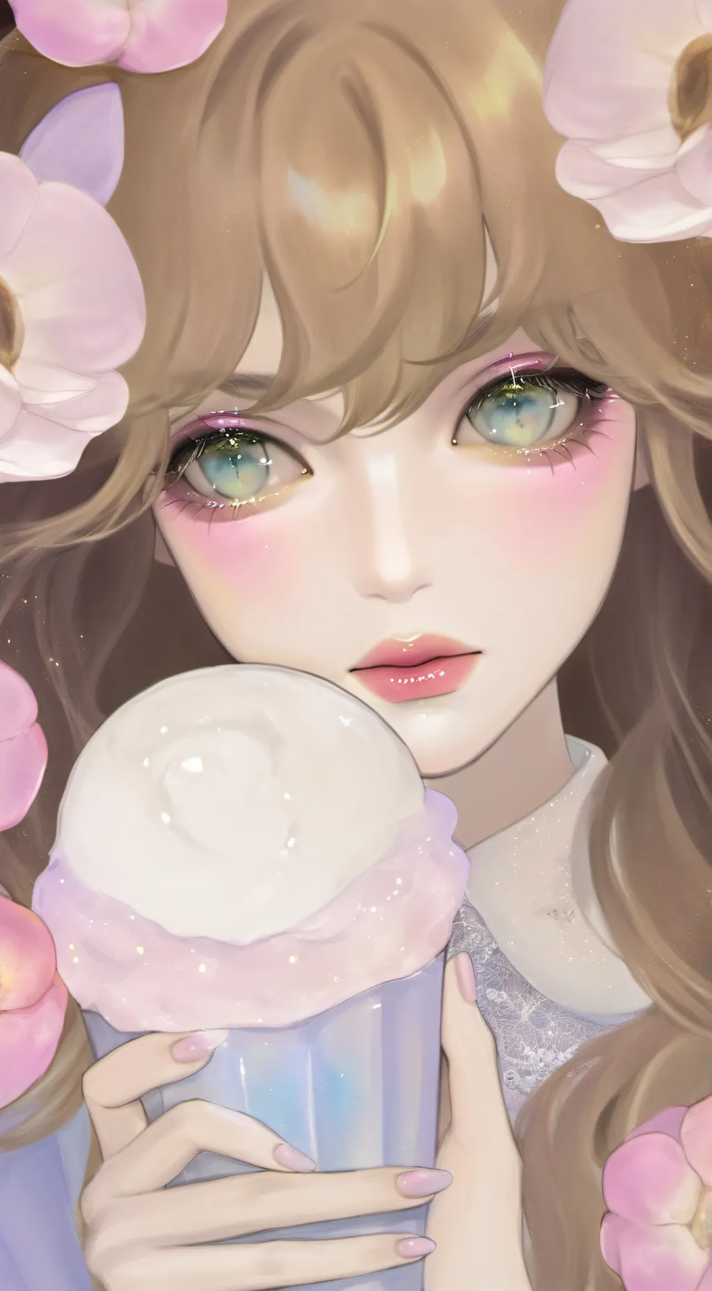 ai character: Надя background