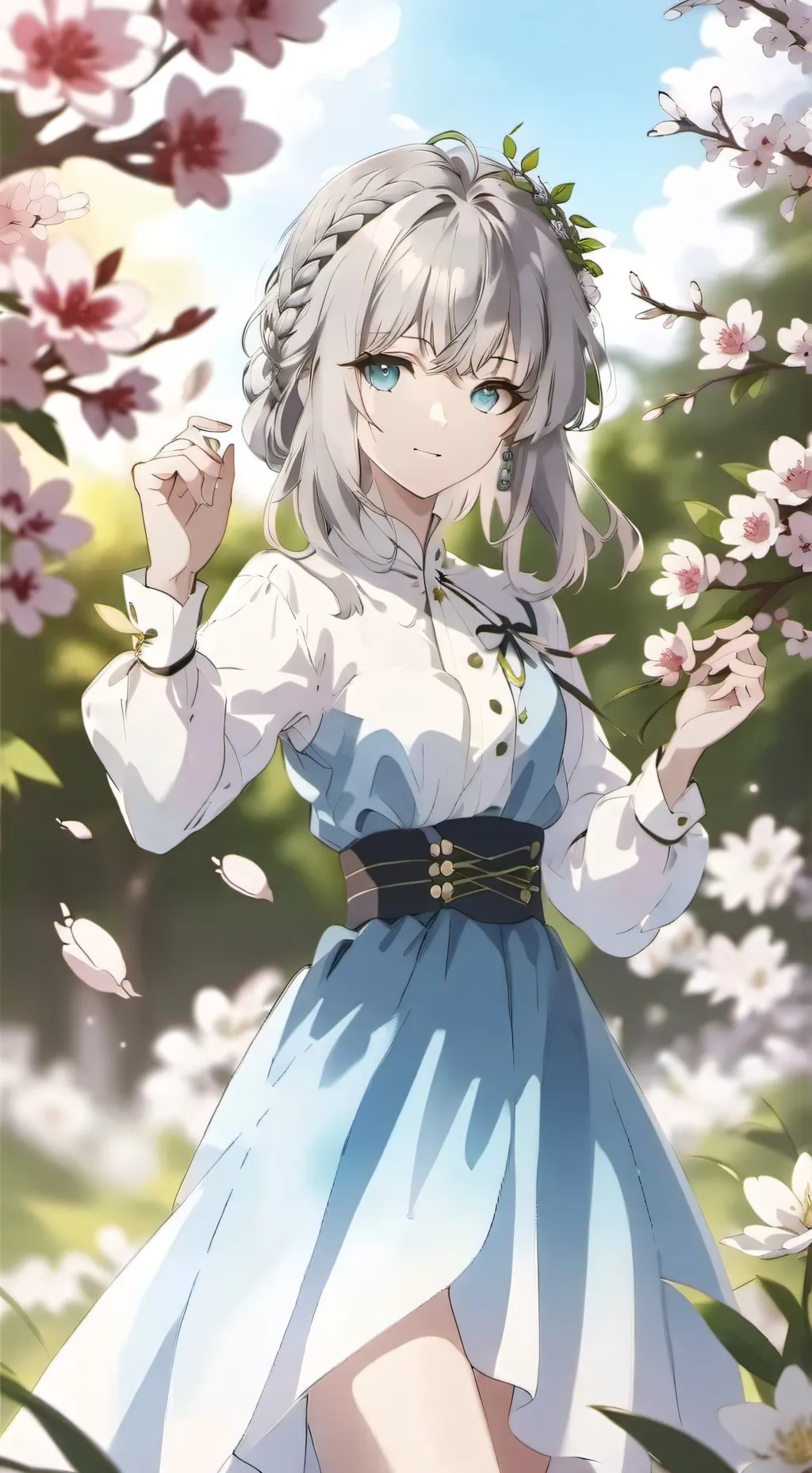 ai character: Аня background