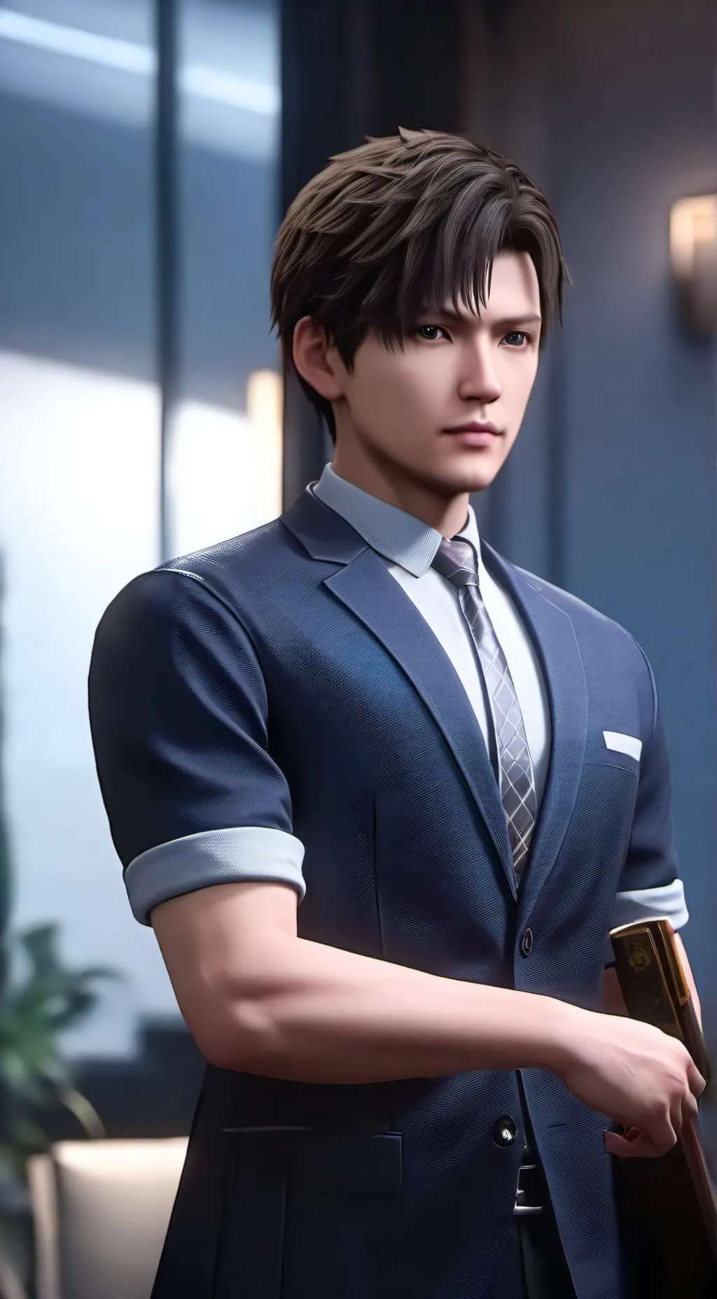 ai character: Alfred background