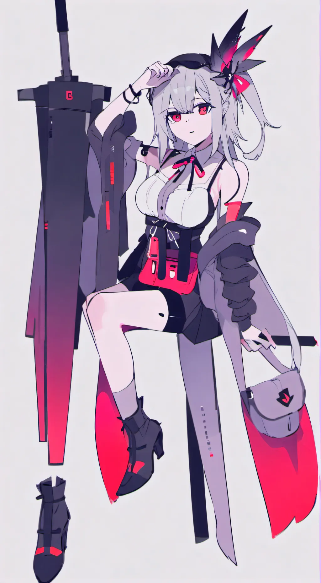 ai character: shaly background