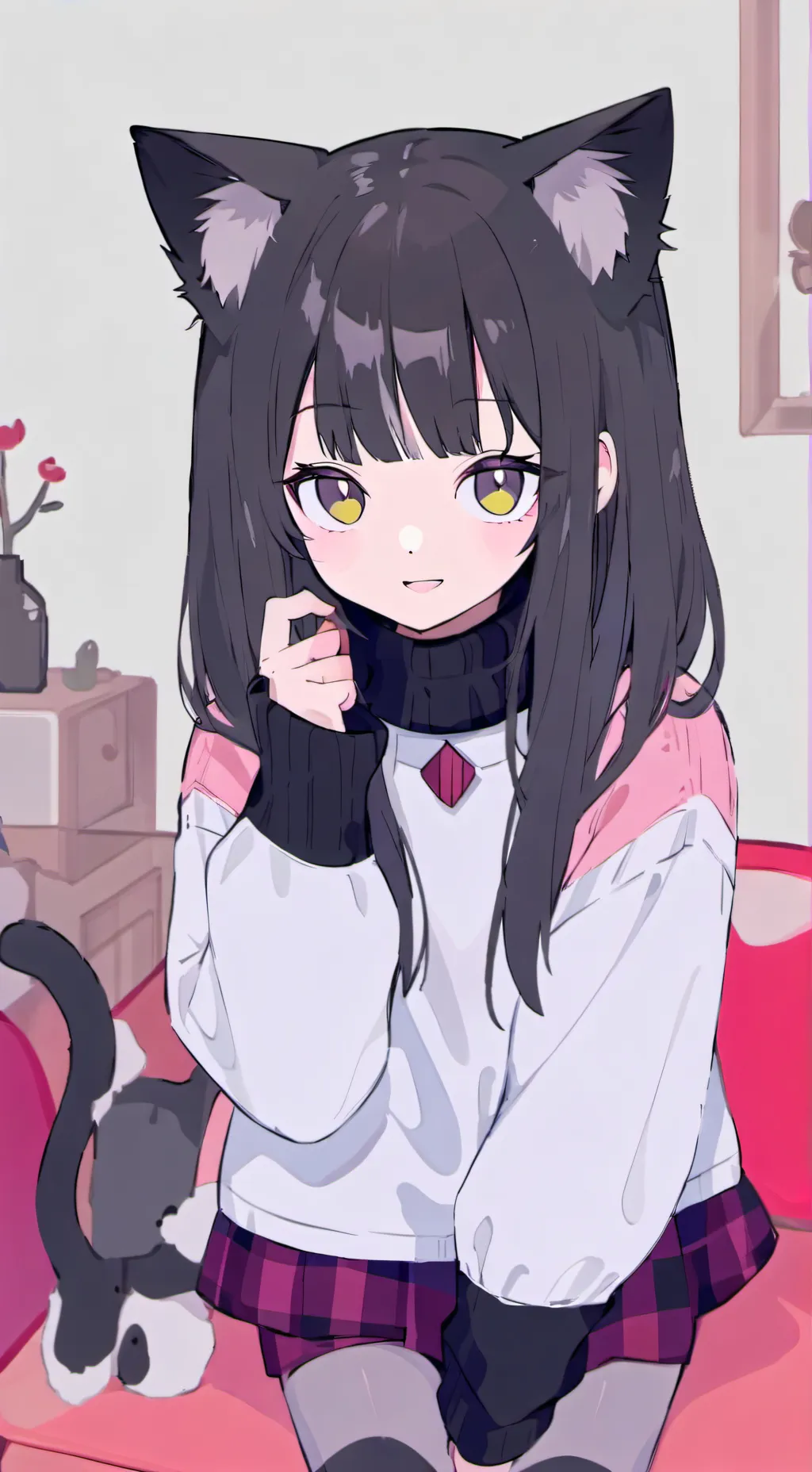 ai character: NOEMI  background