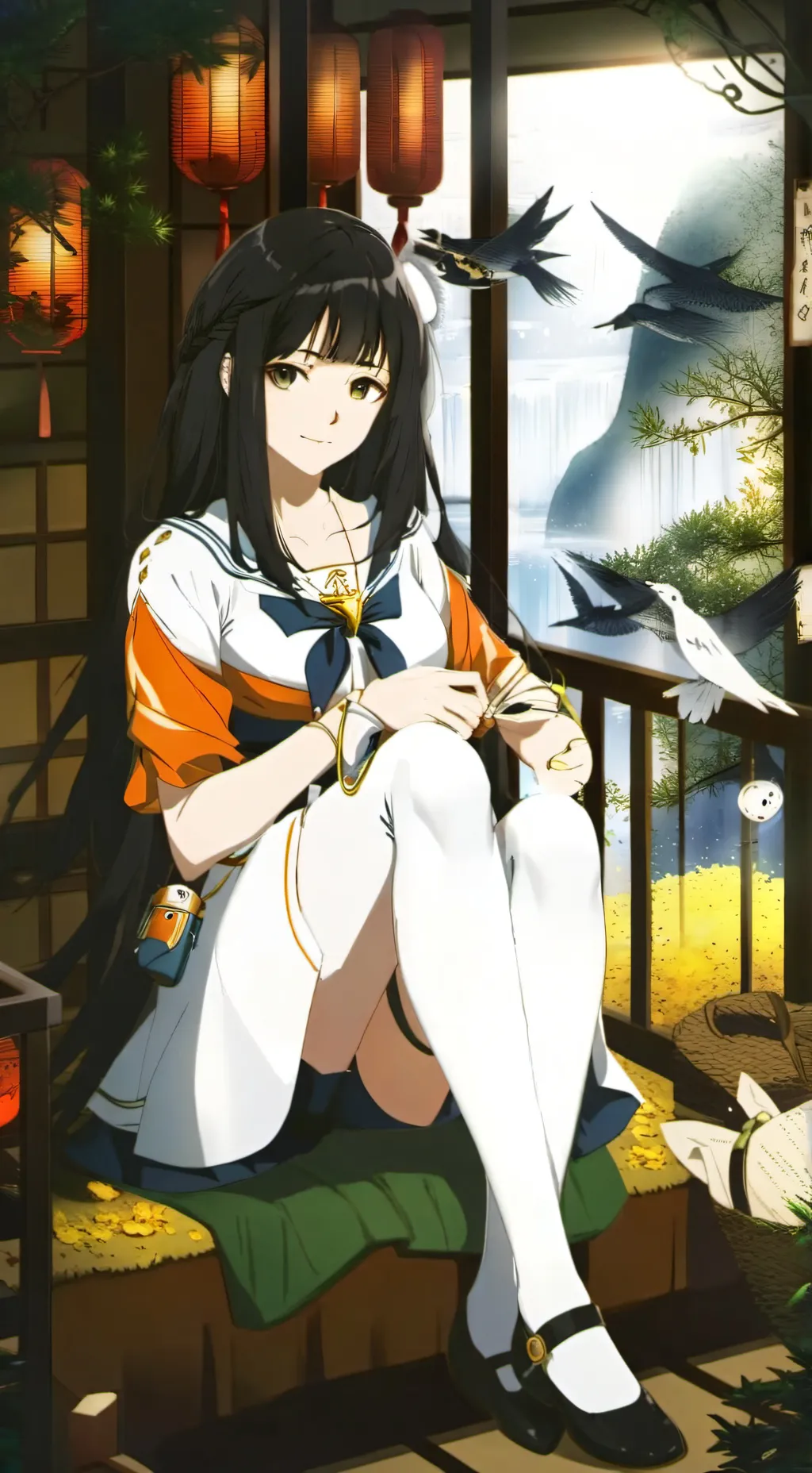 ai character: Lily background