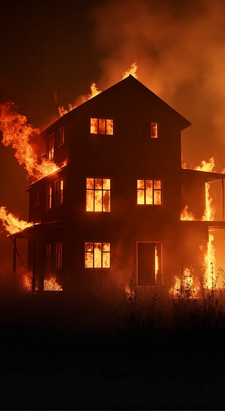 ai character: SMHA is Burning background