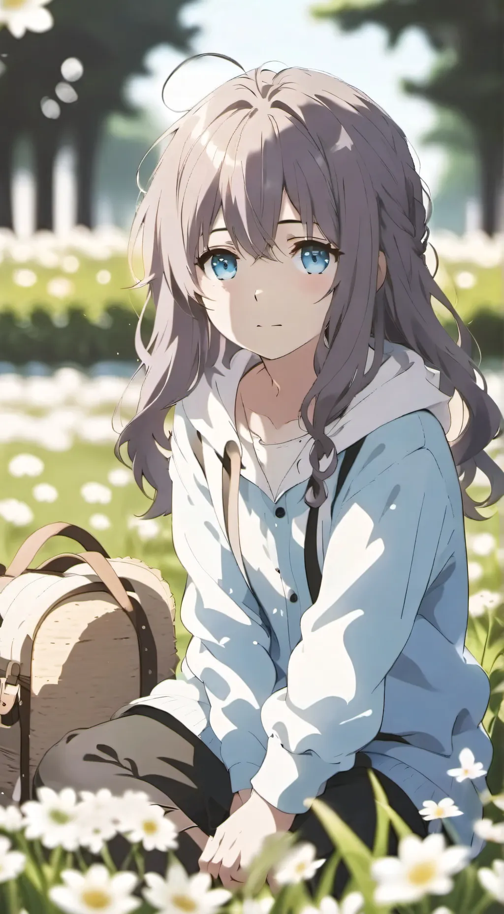 ai character: Pola background