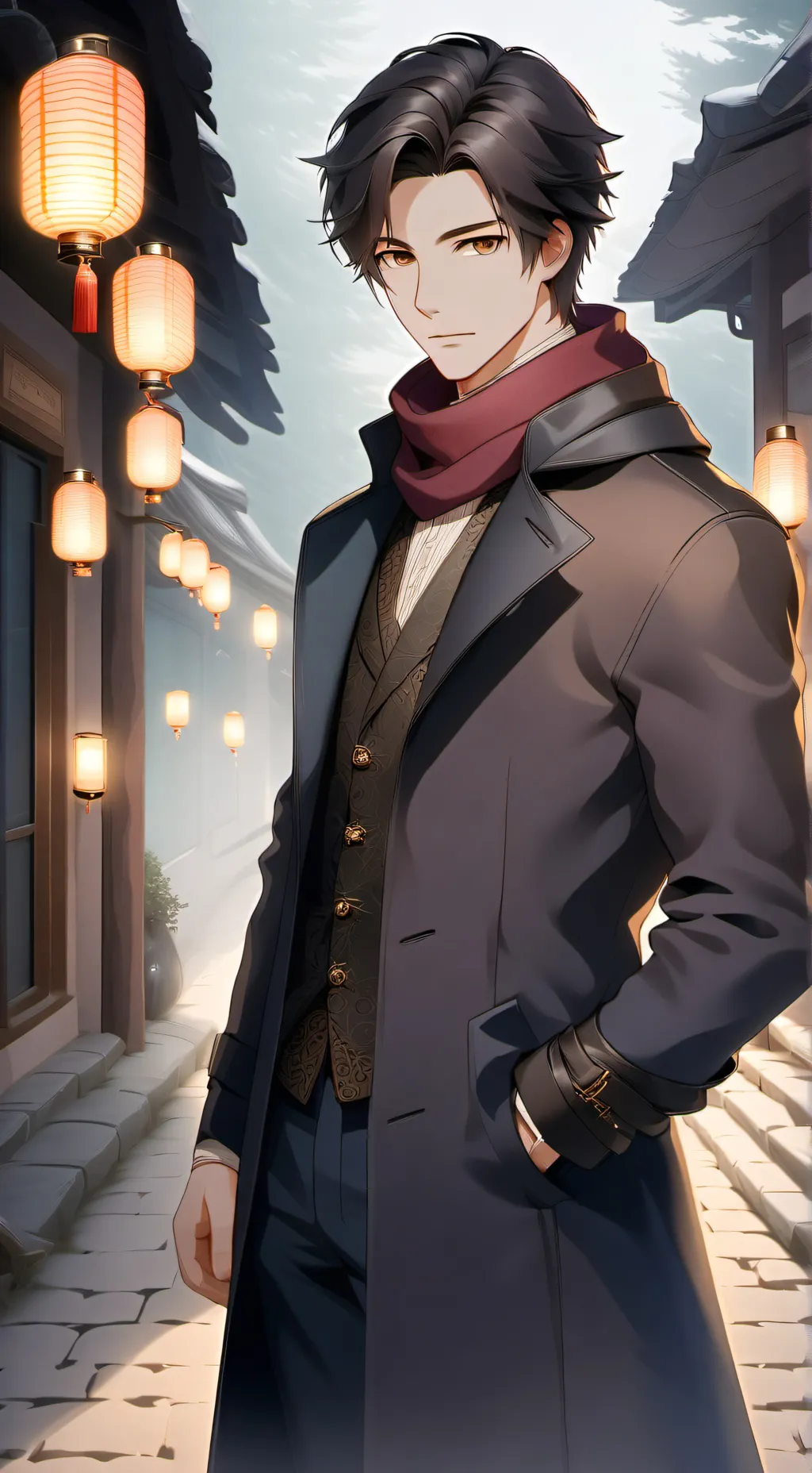 ai character: Mike  background