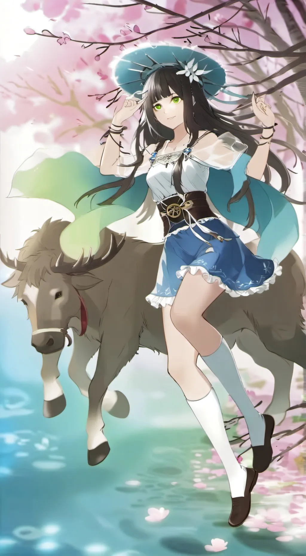 ai character: Аня  background