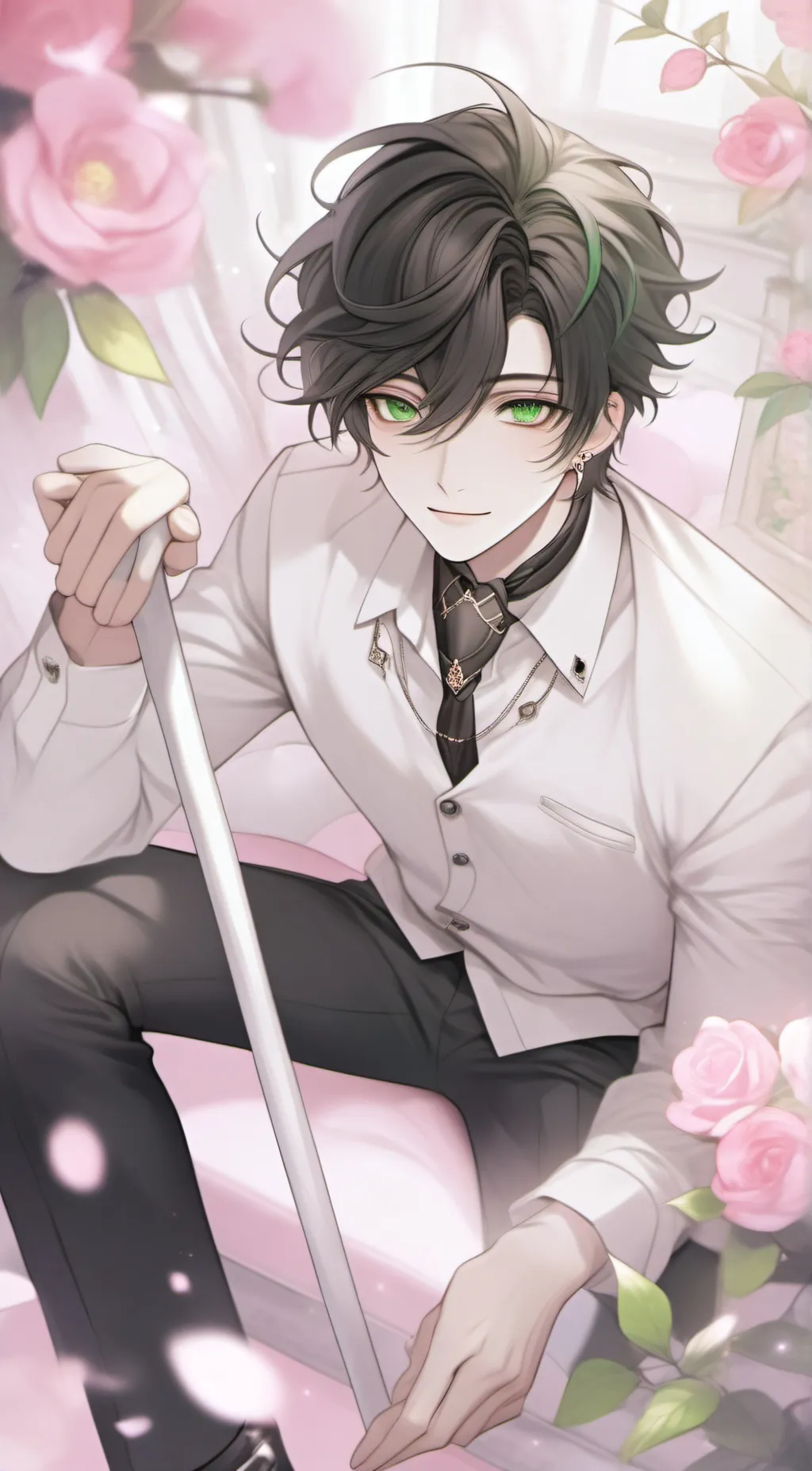 ai character: John  background