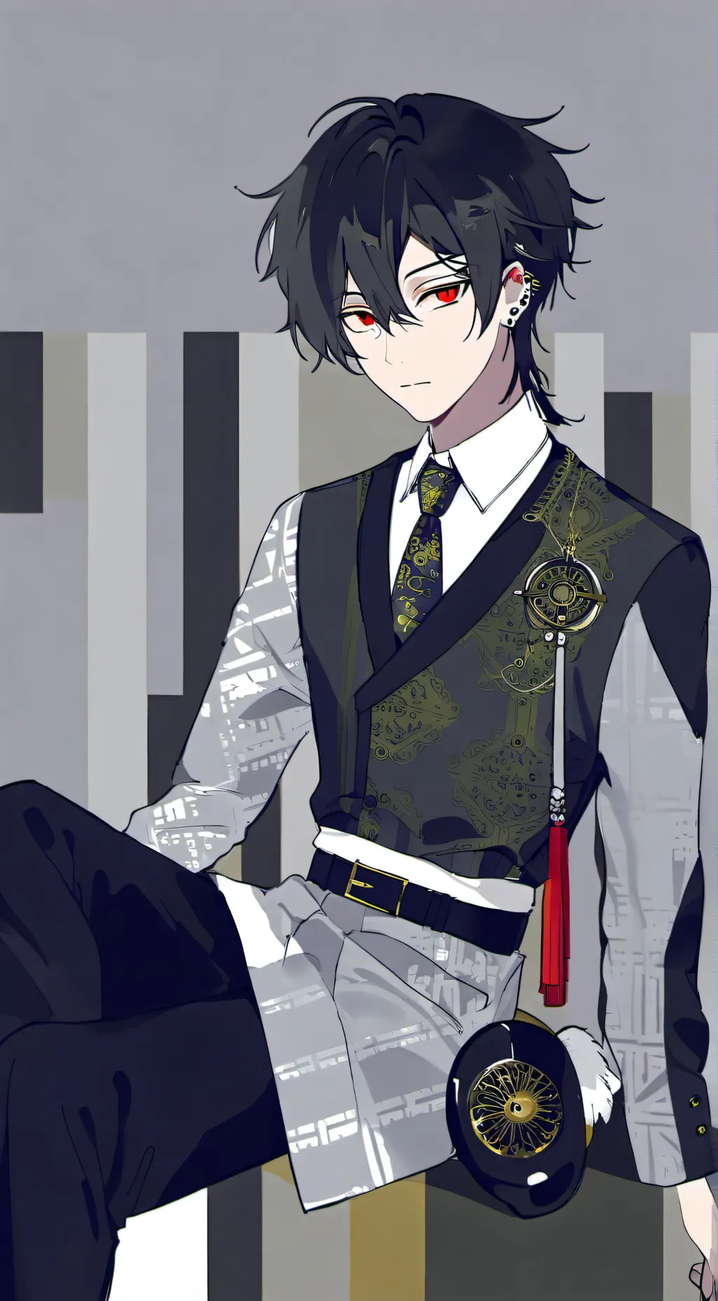 ai character: Kevin  background