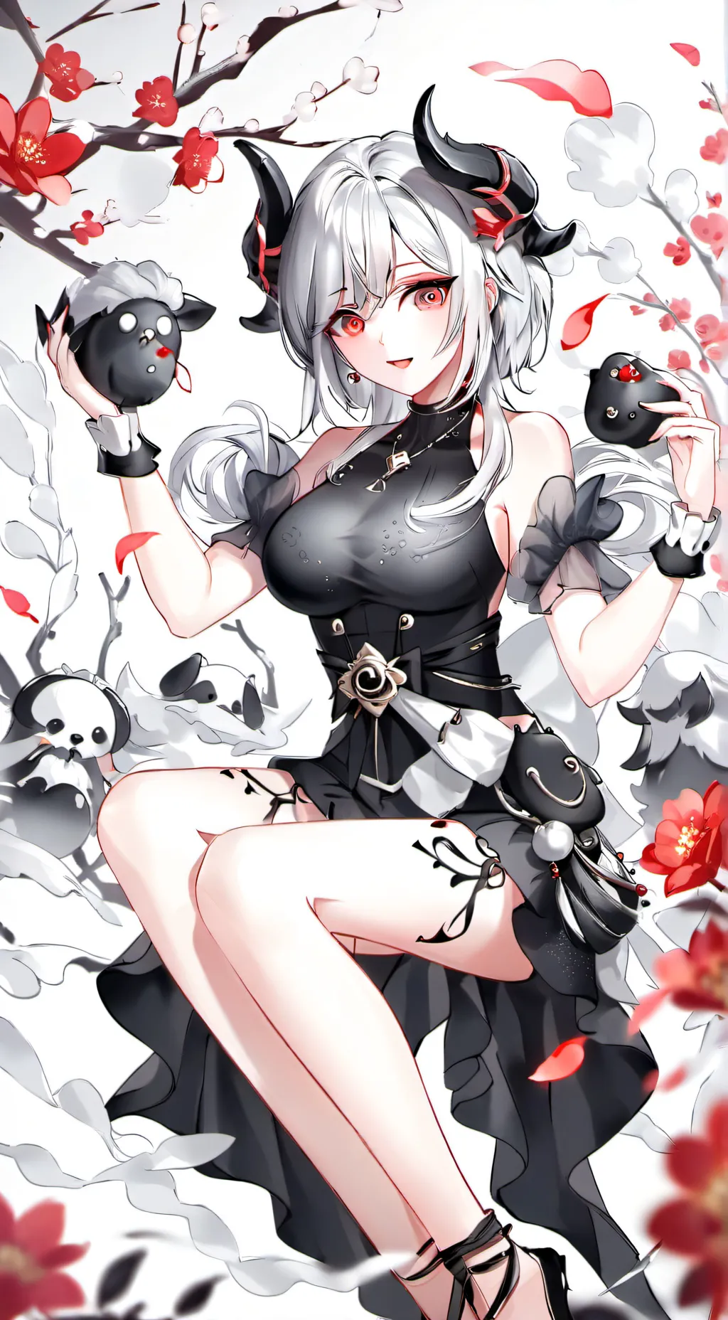 ai character: la meuf background