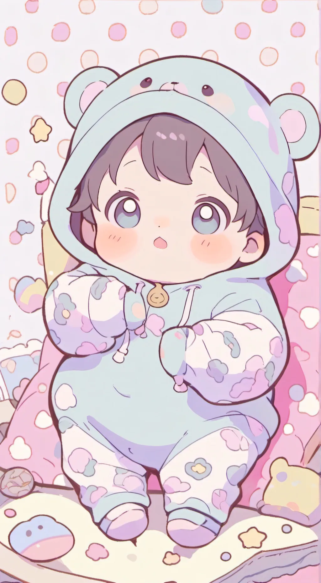 ai character: Lily background