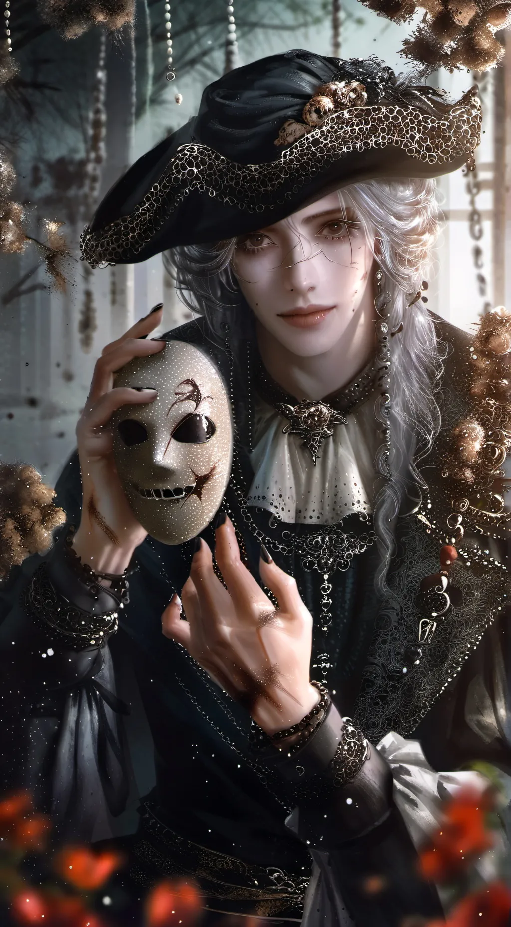 ai character: casa creepypasta background