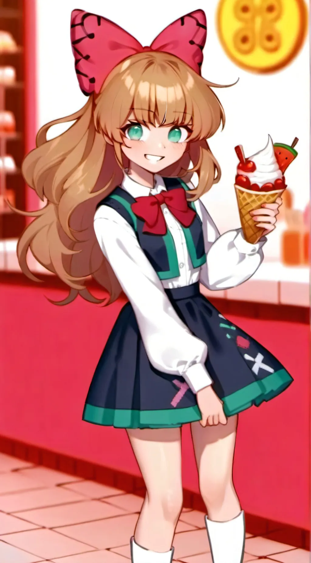 ai character: Elizabeth Afton background