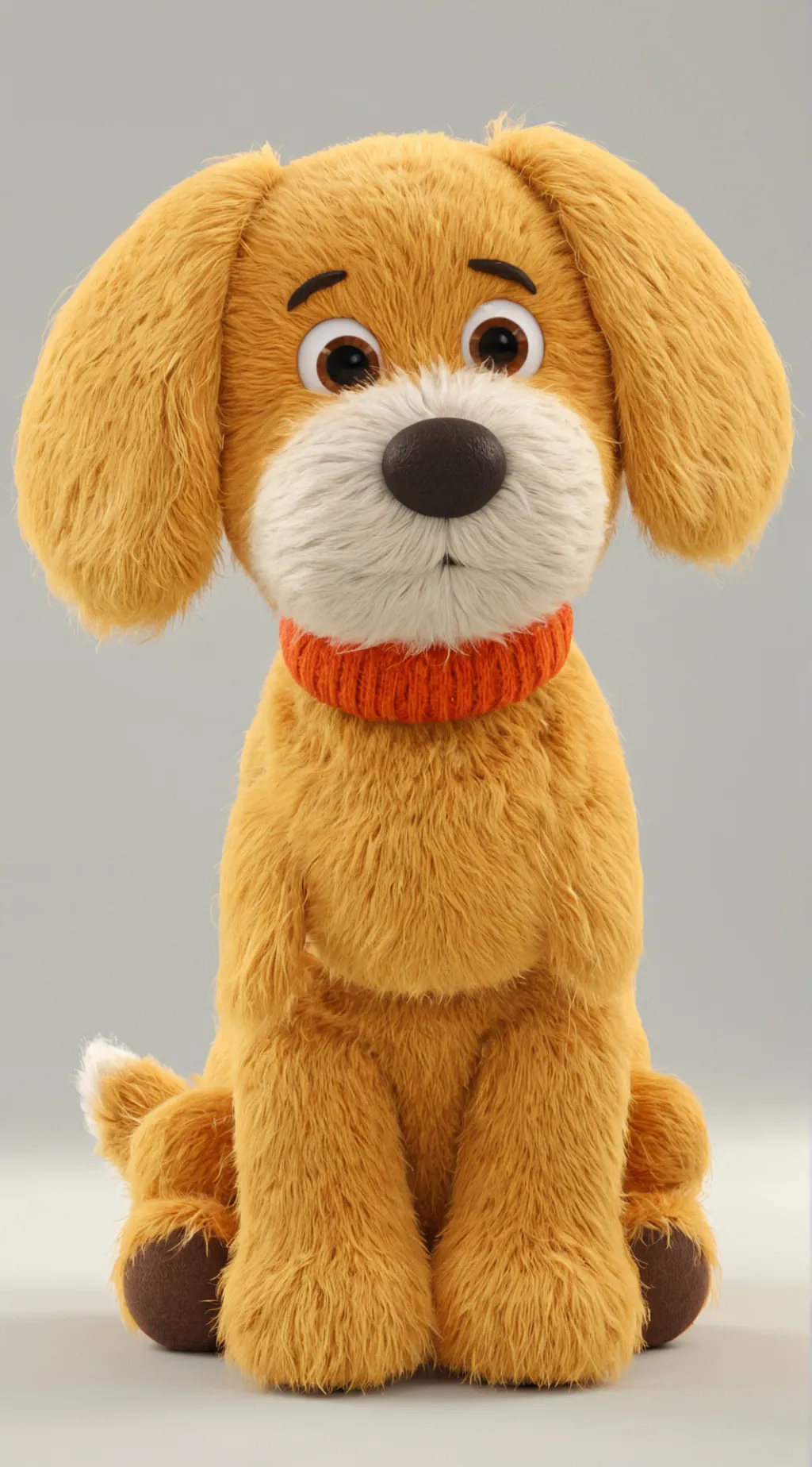 ai character: Plushy dog background