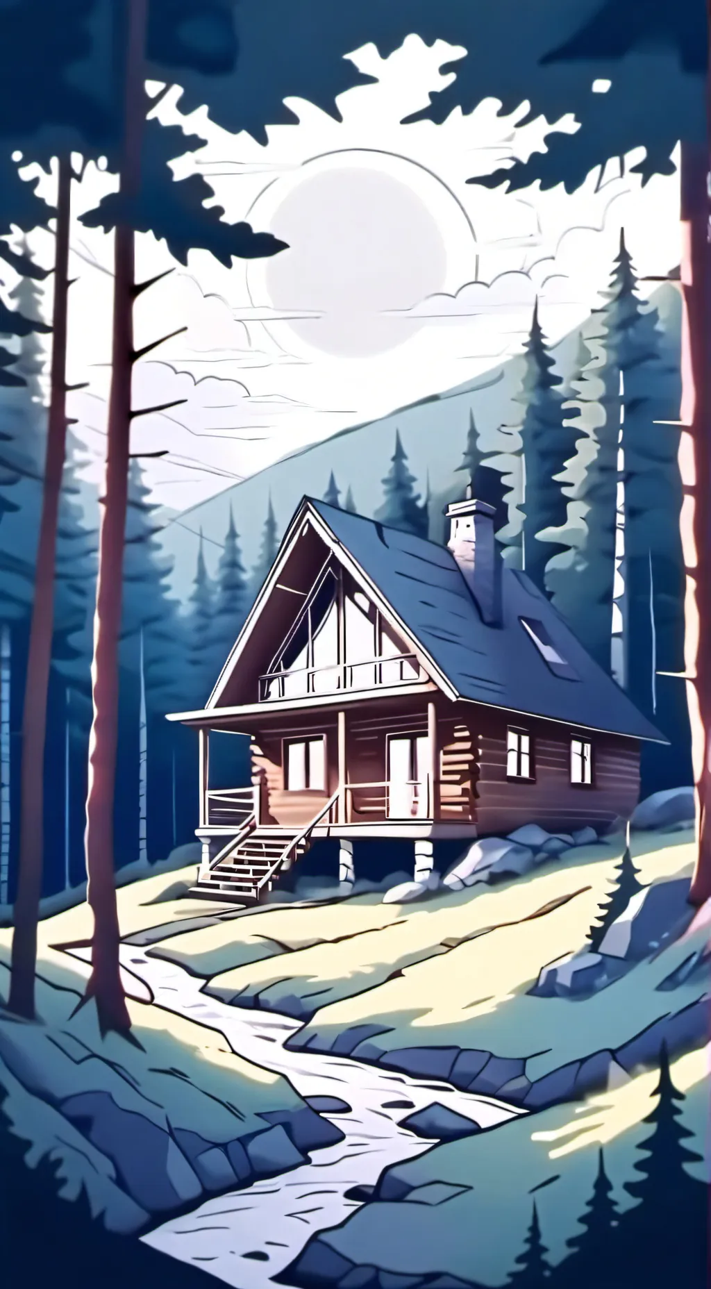 ai character: FORSAKEN background