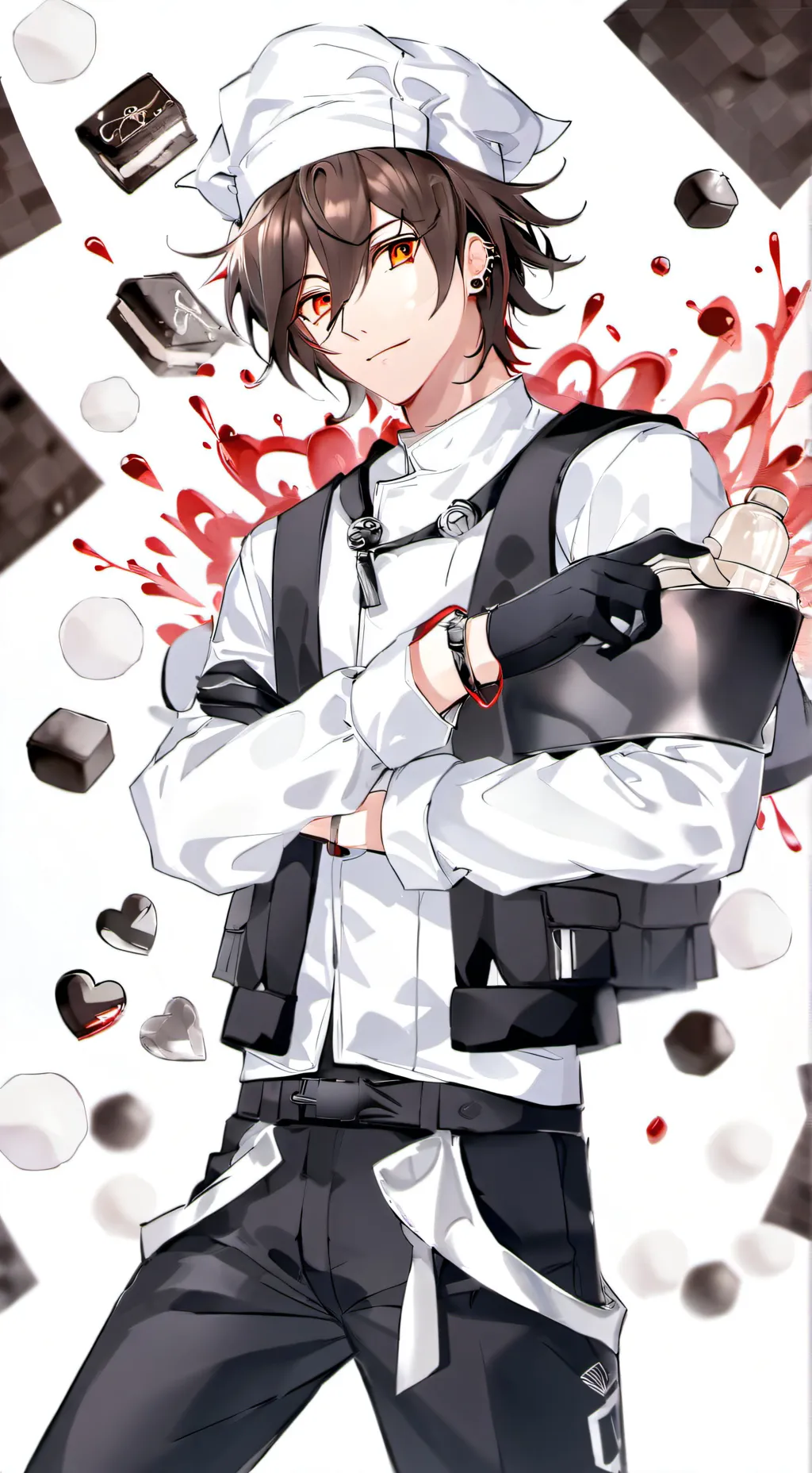 ai character: Chef Carlo background