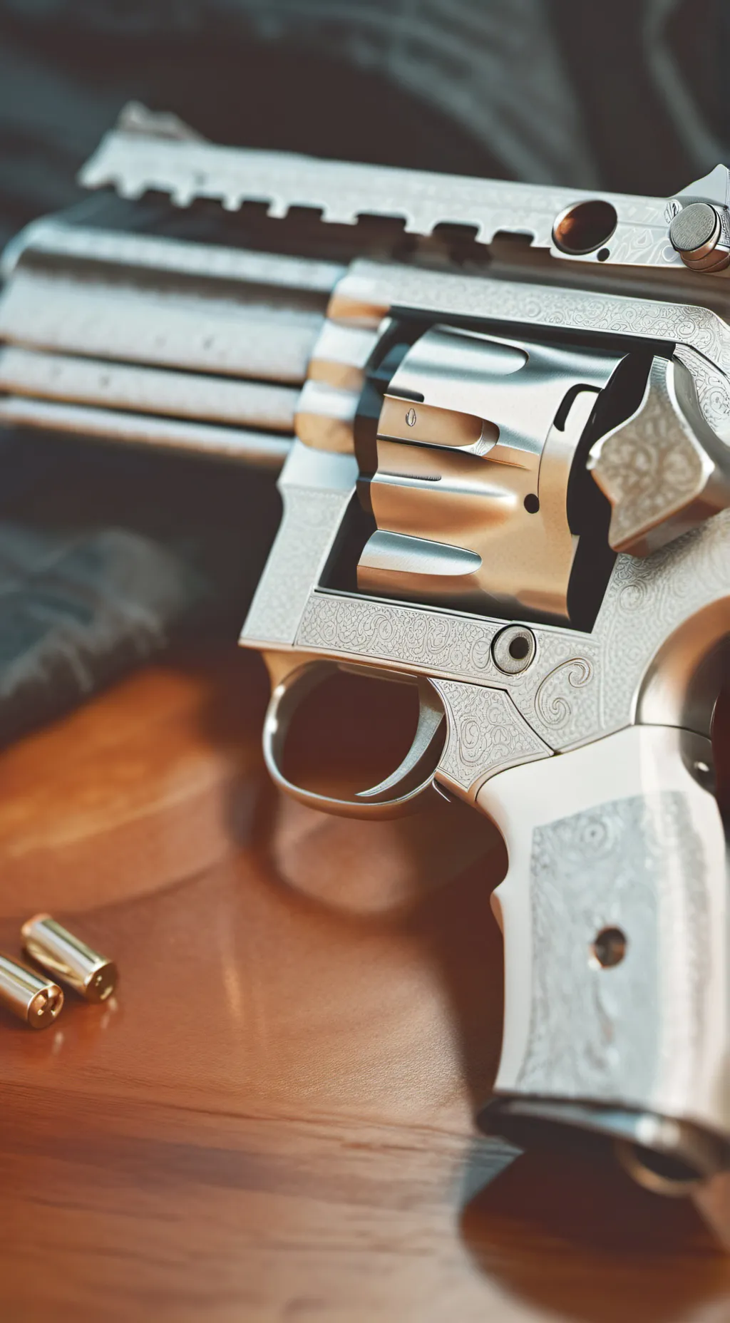 ai character: Transformation gun background