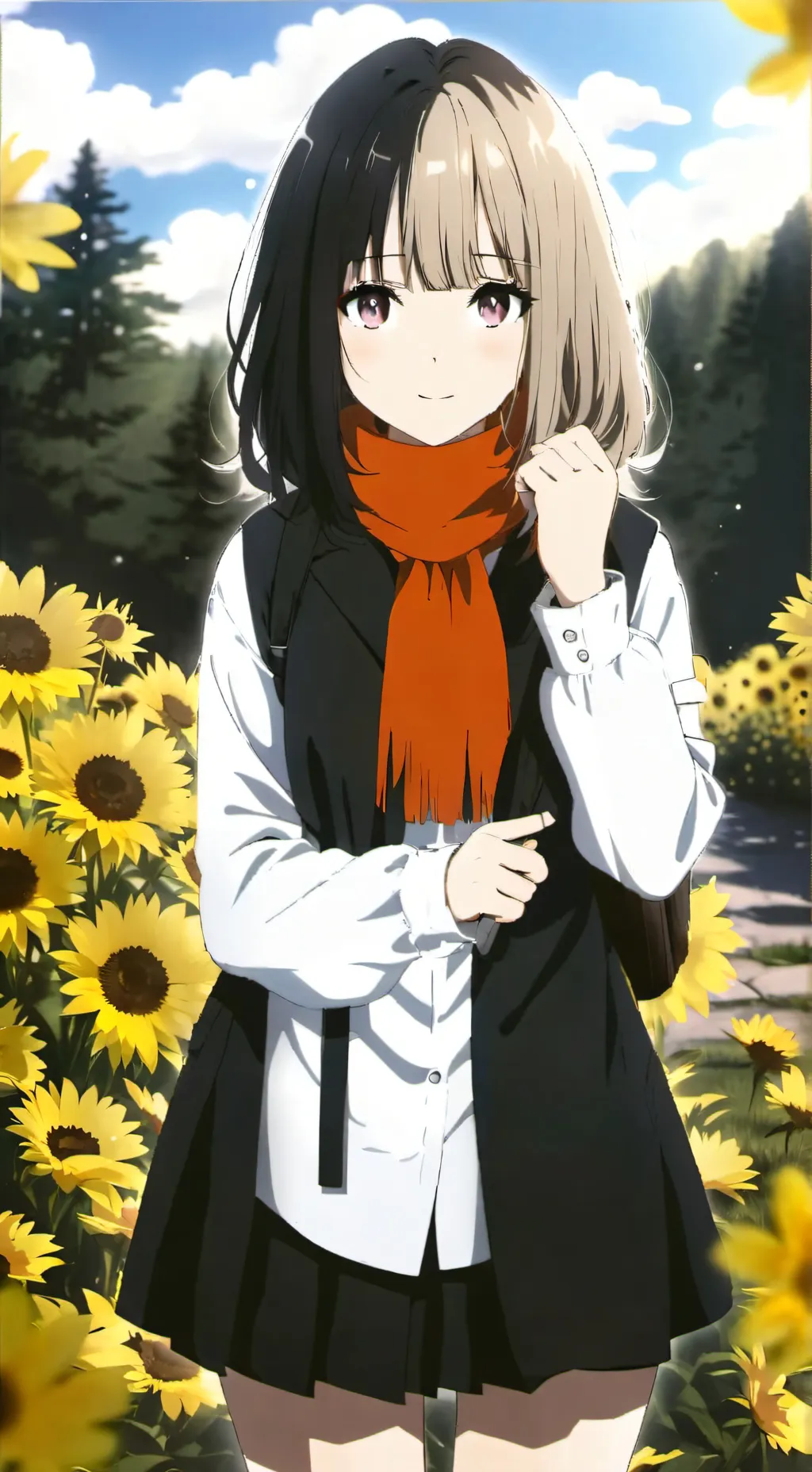 ai character: chica molesta background