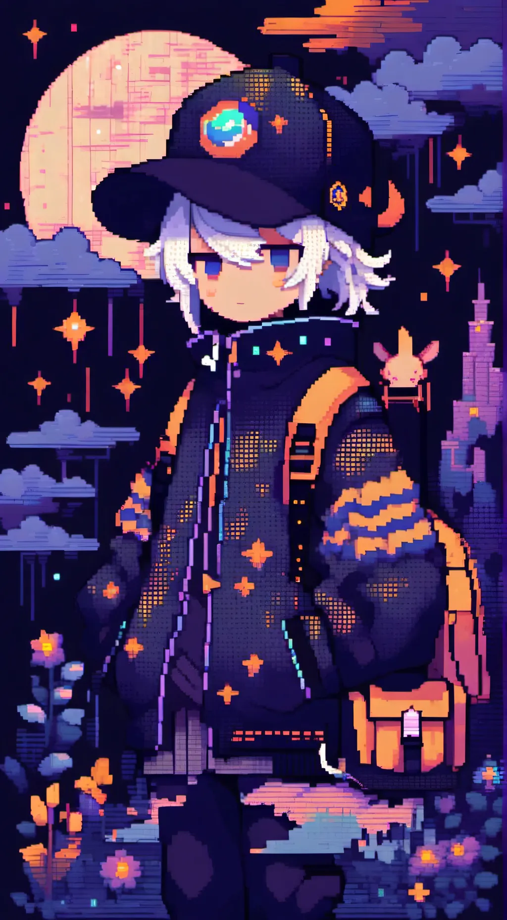 ai character: Eternal life background