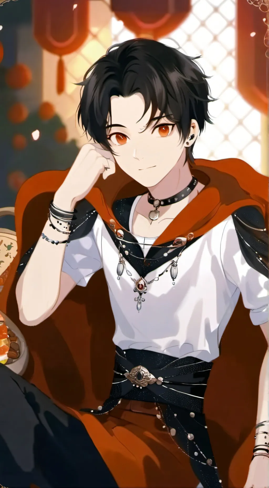 ai character: Mark background