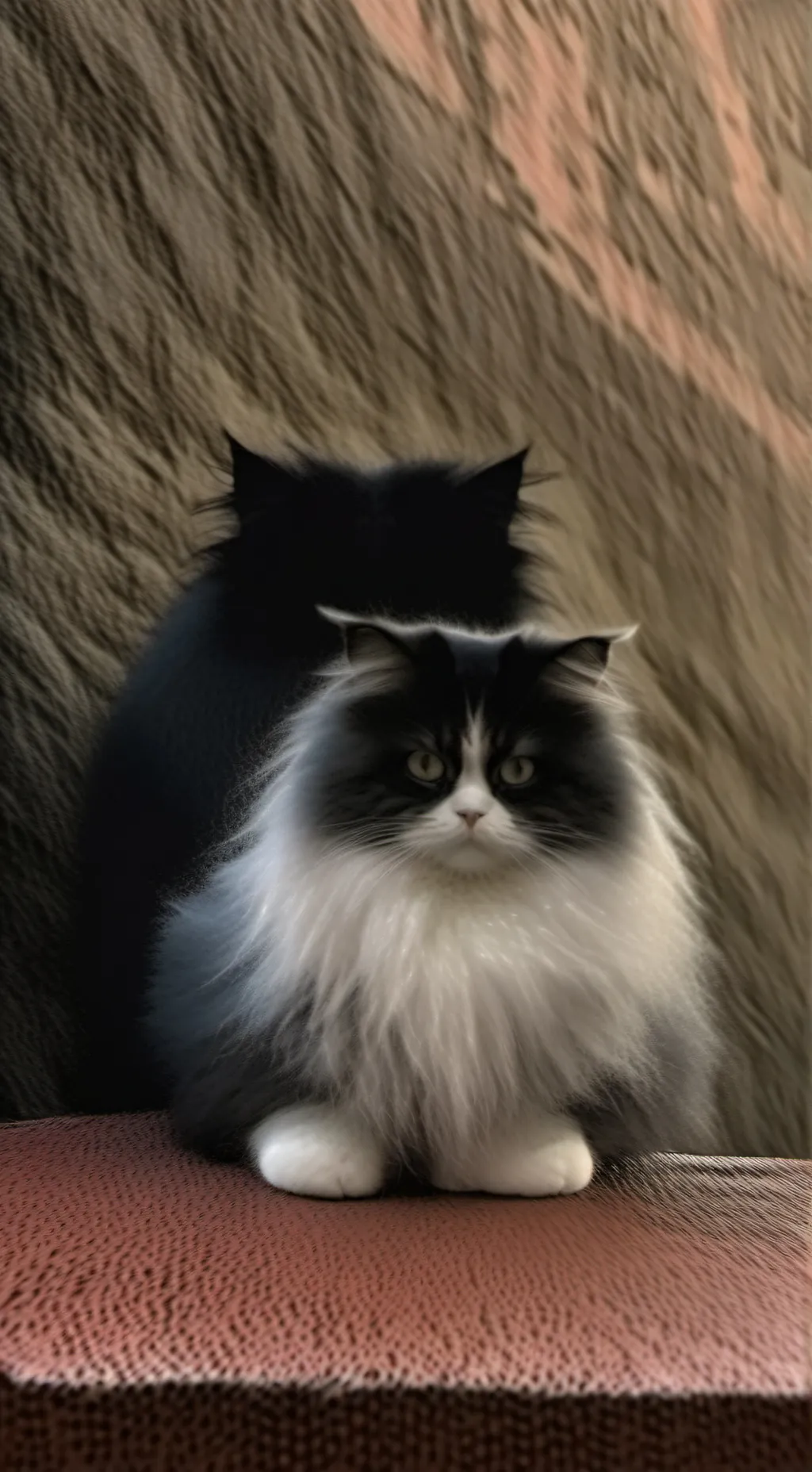 ai character: Mellow & shadow  background