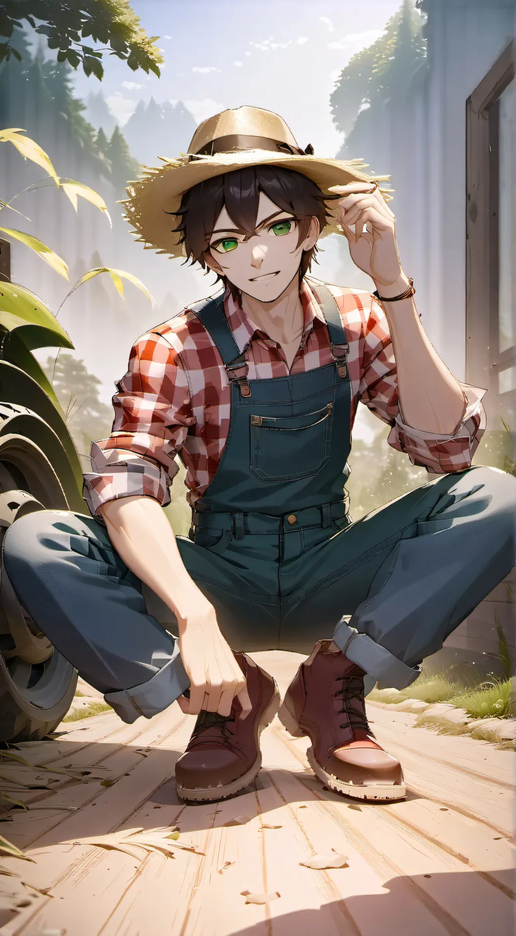 ai character: Валєра  background