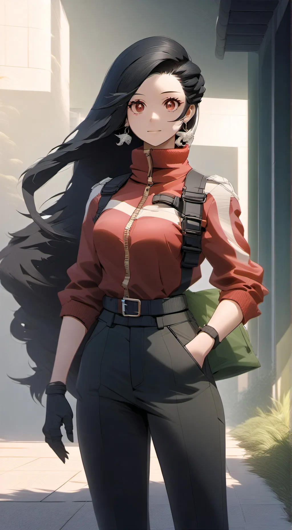 ai character: Momo background