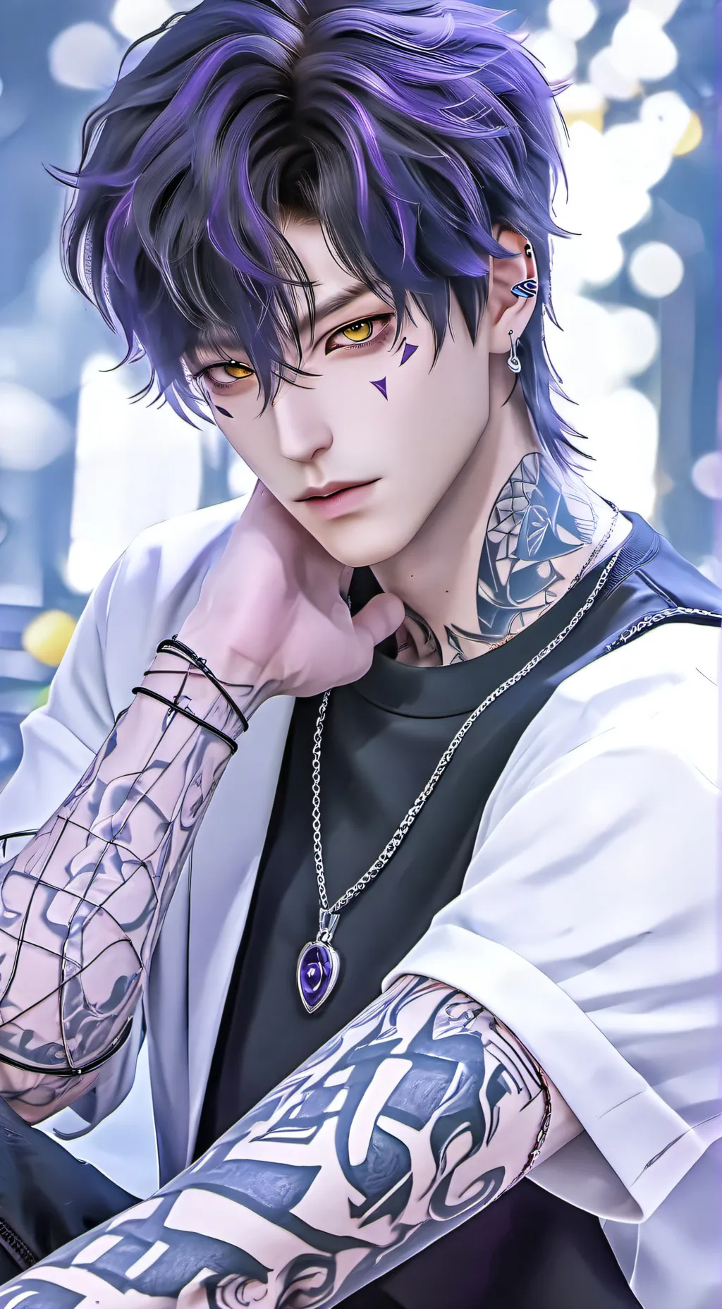 ai character: Adam background