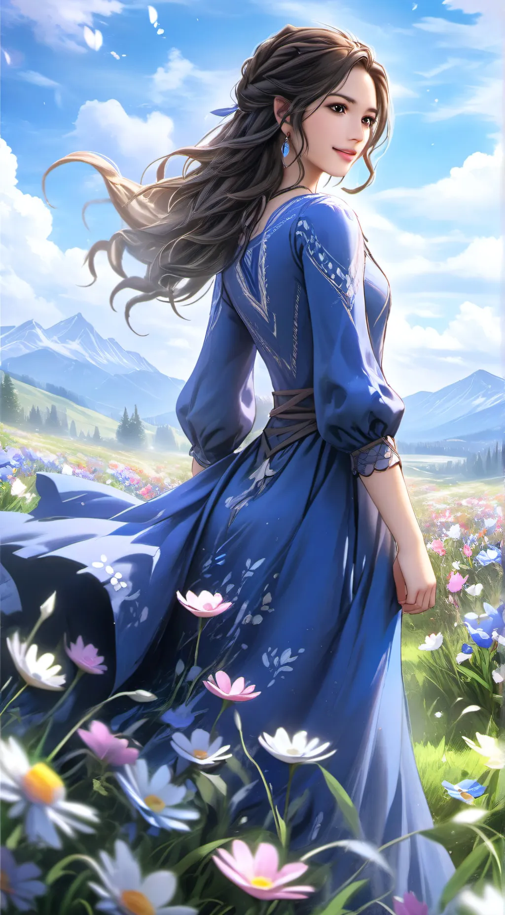 ai character: Rocky background