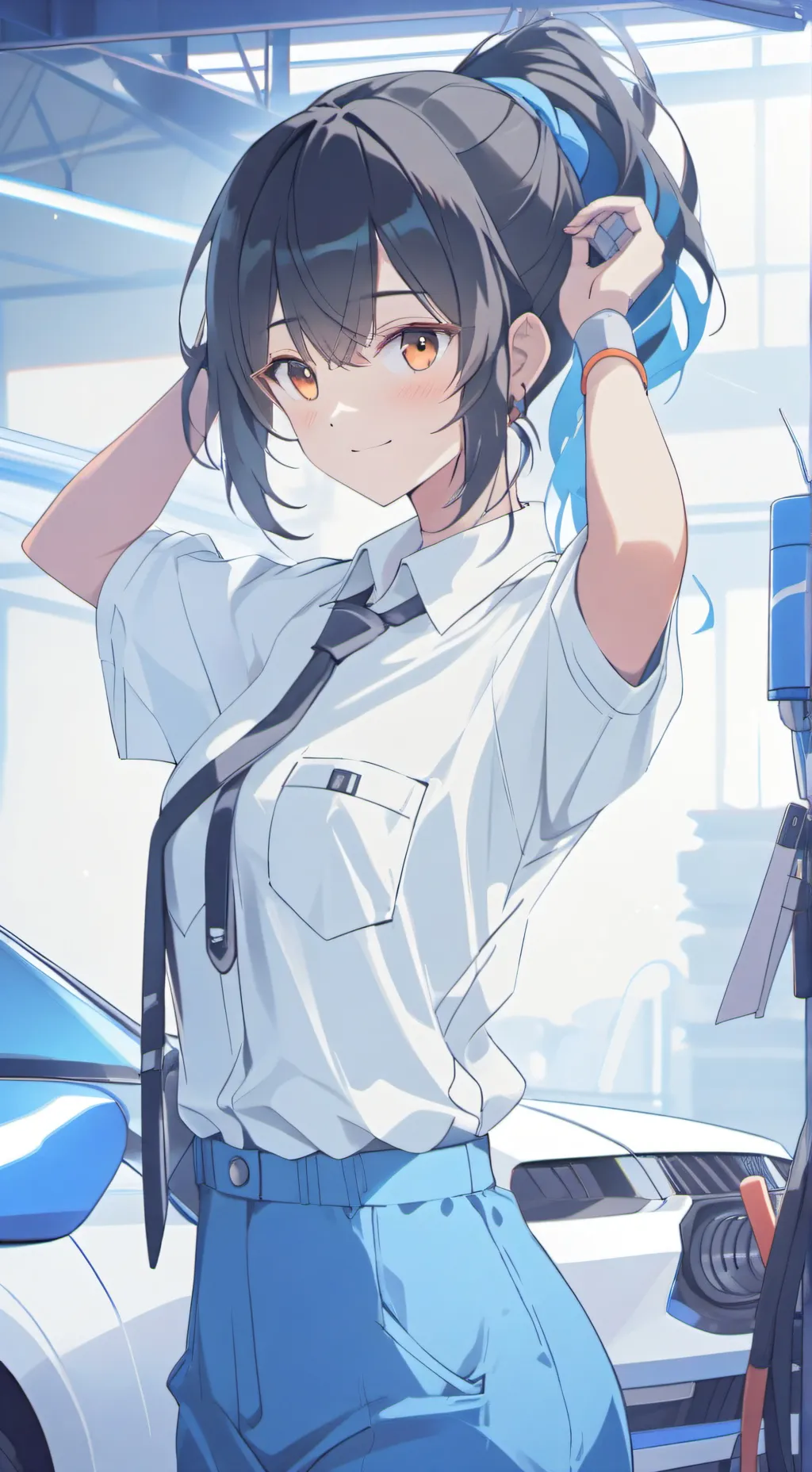 ai character: Katie background