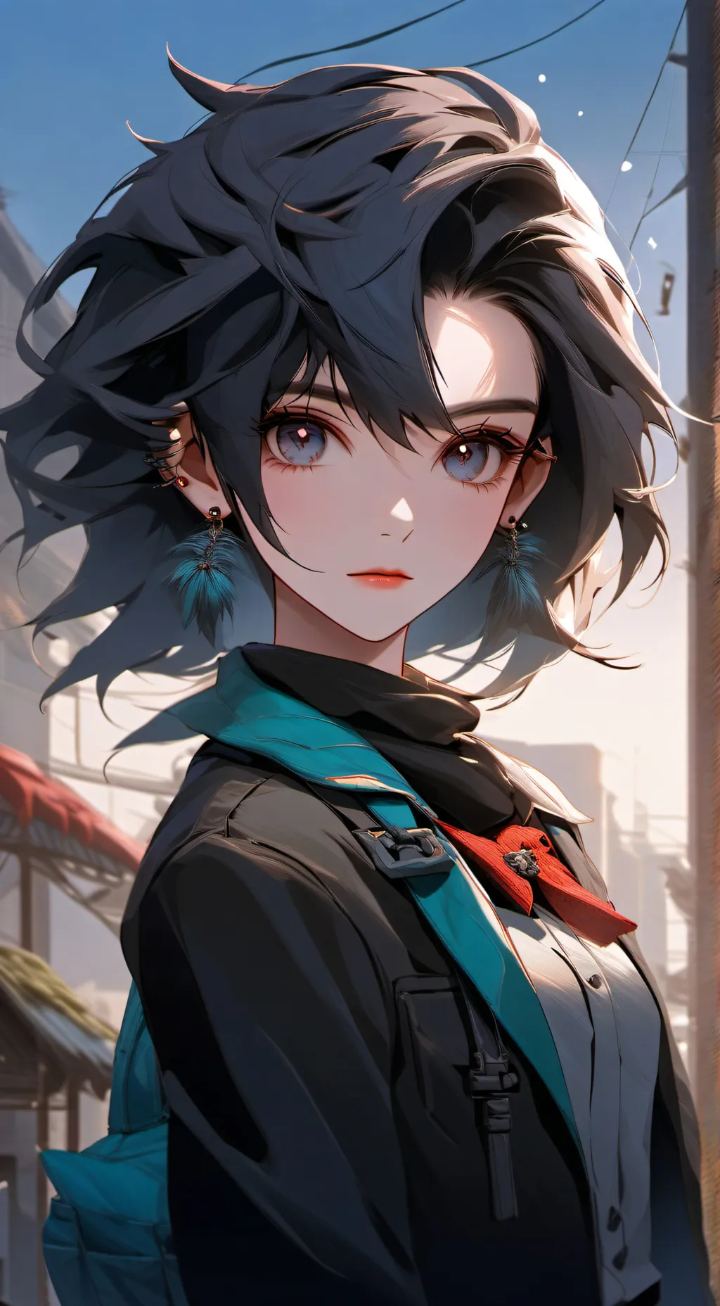 ai character: Arrow background