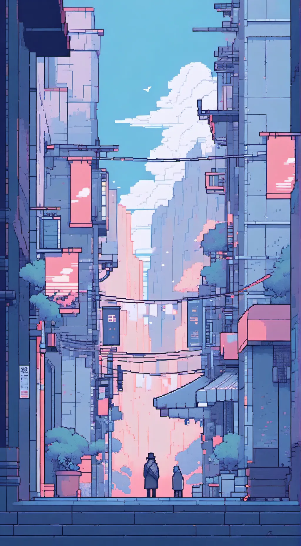 ai character: Md X Fpe background