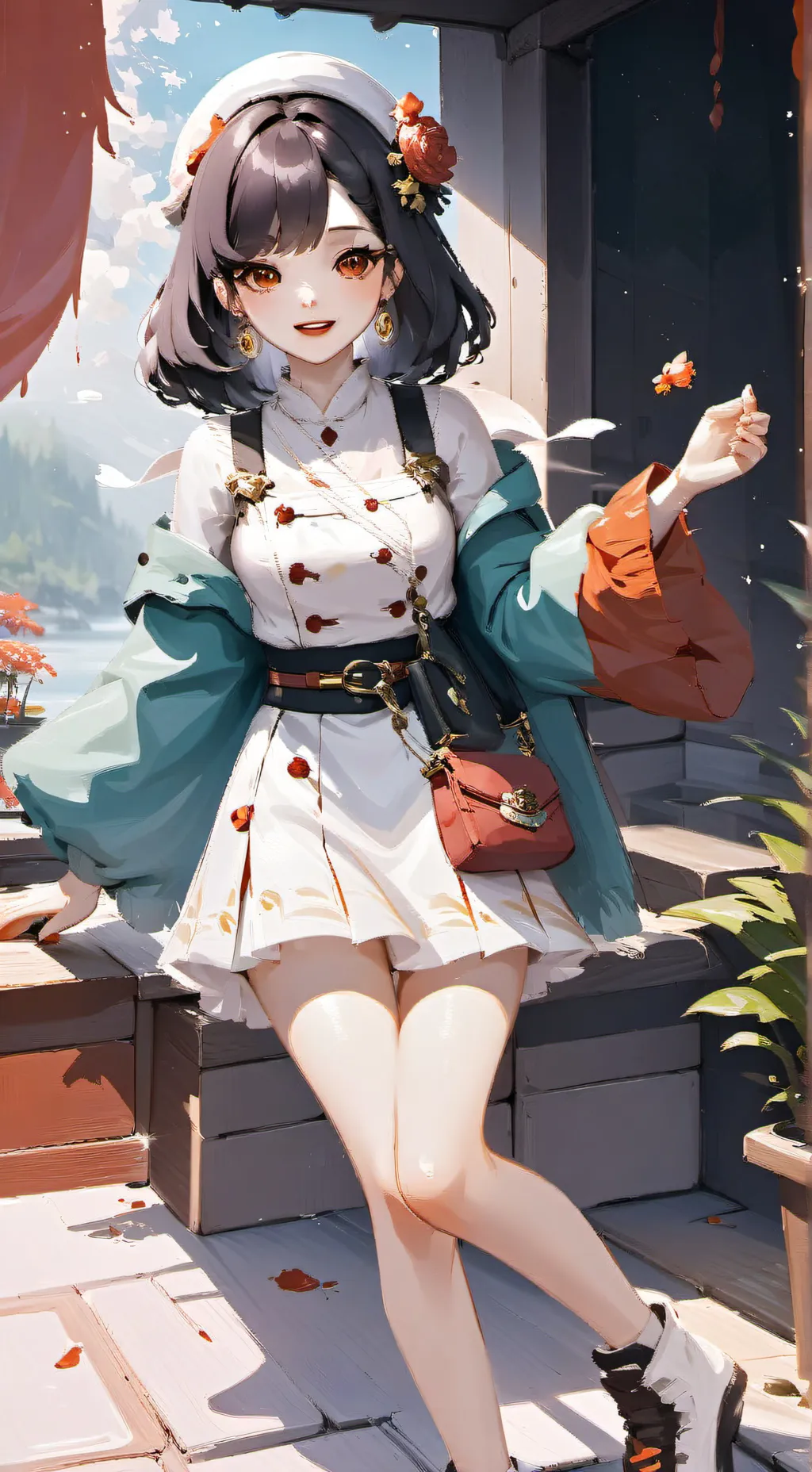 ai character: mha heart's  background