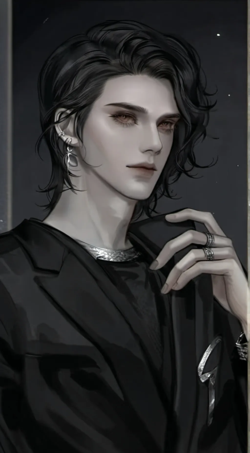 ai character: ☠︎︎xyrus♲︎ background