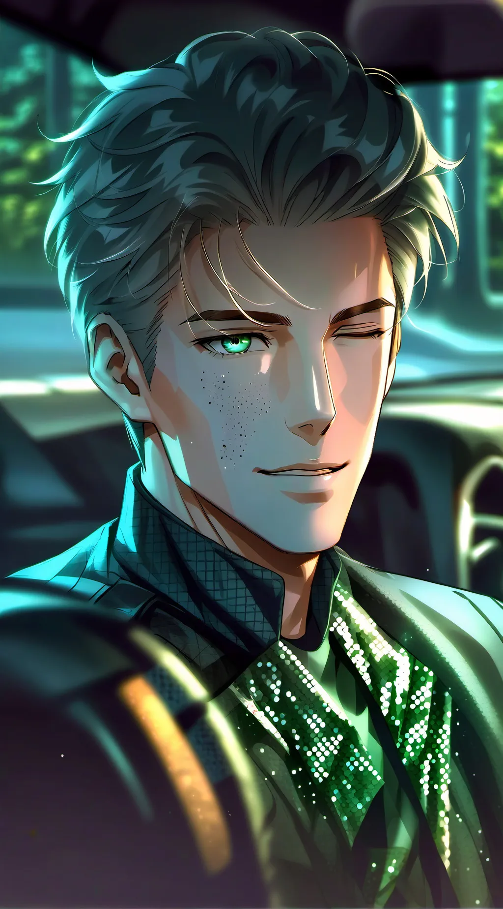 ai character: Jacky background