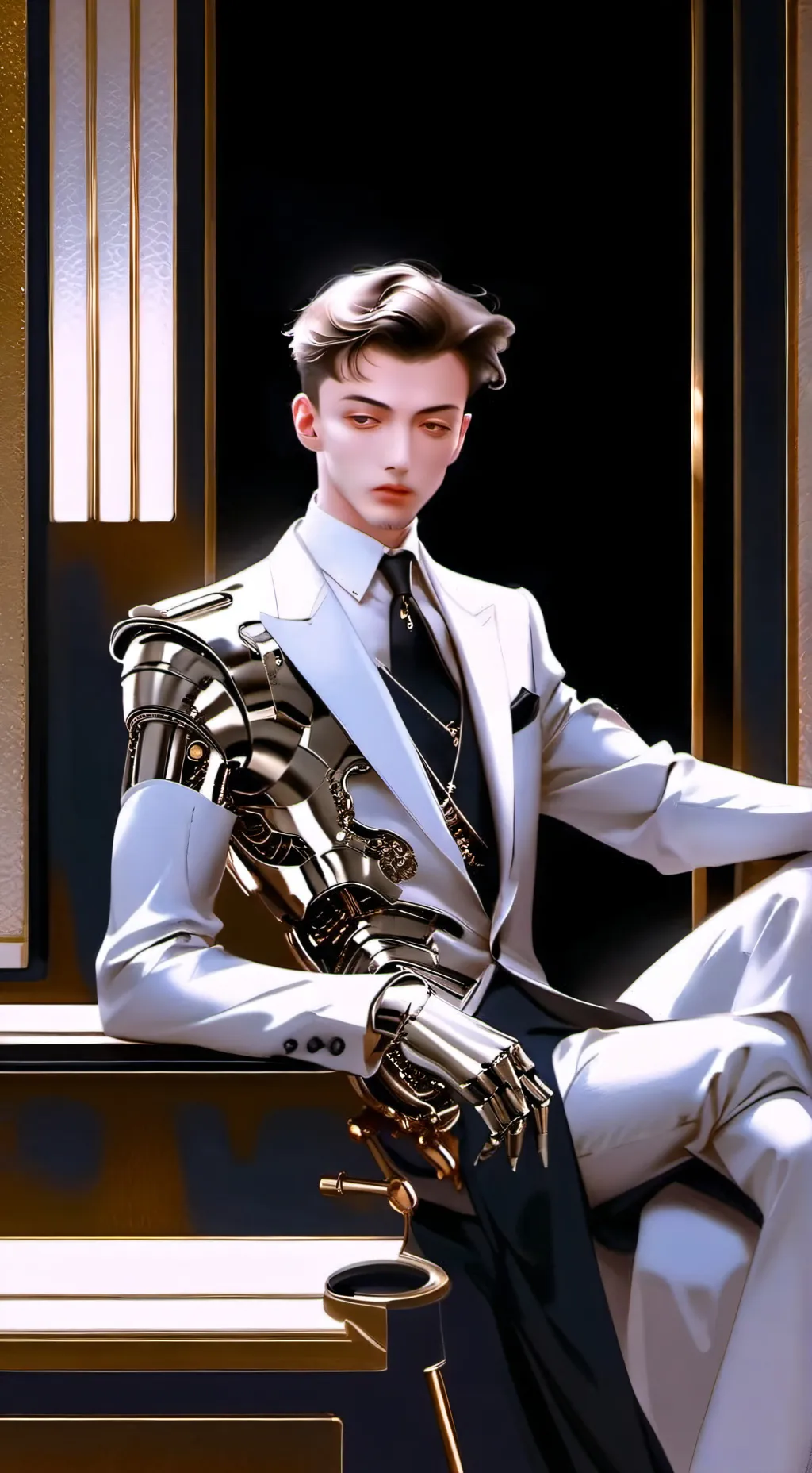 ai character: Anyme023 background