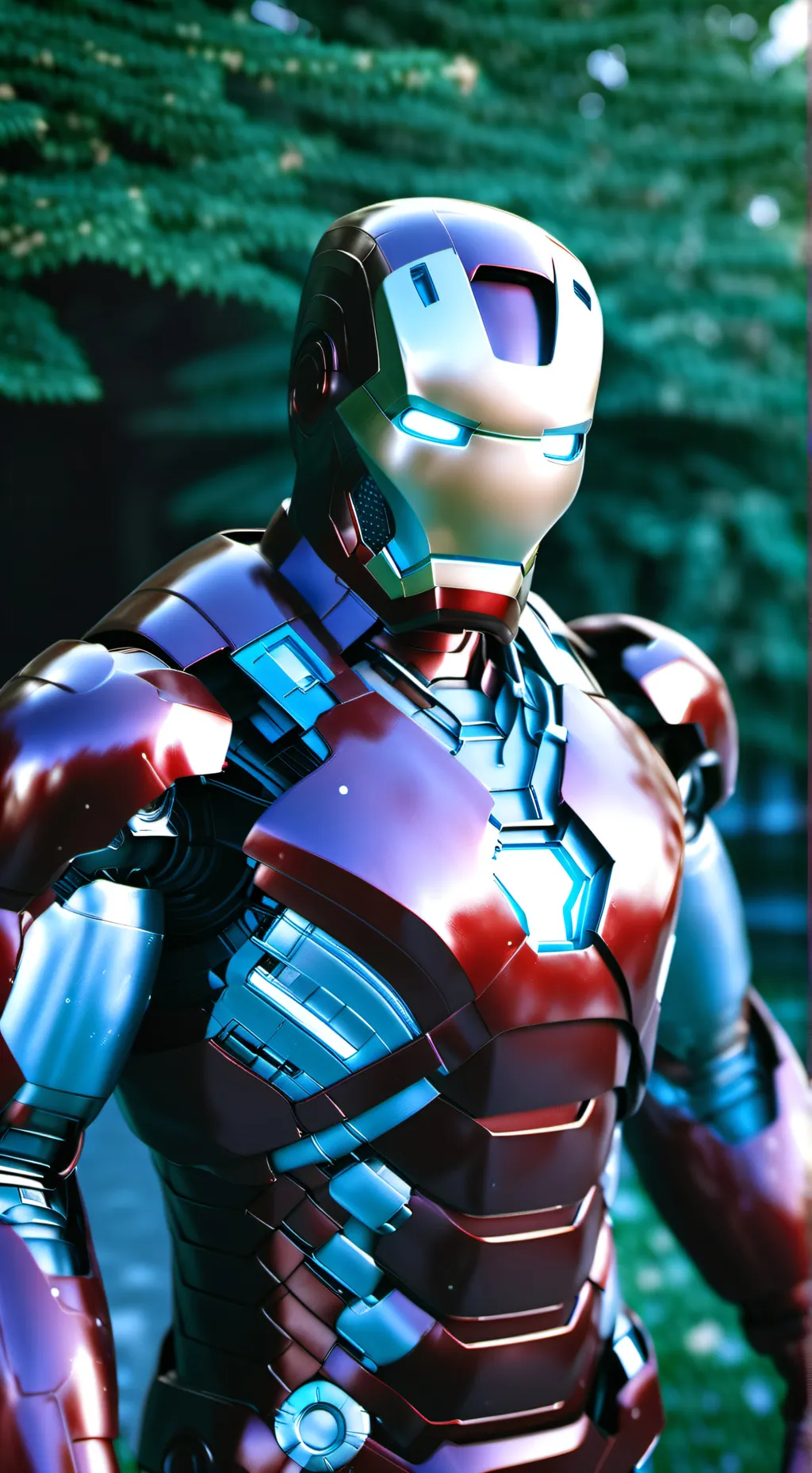 ai character: Iron Man background